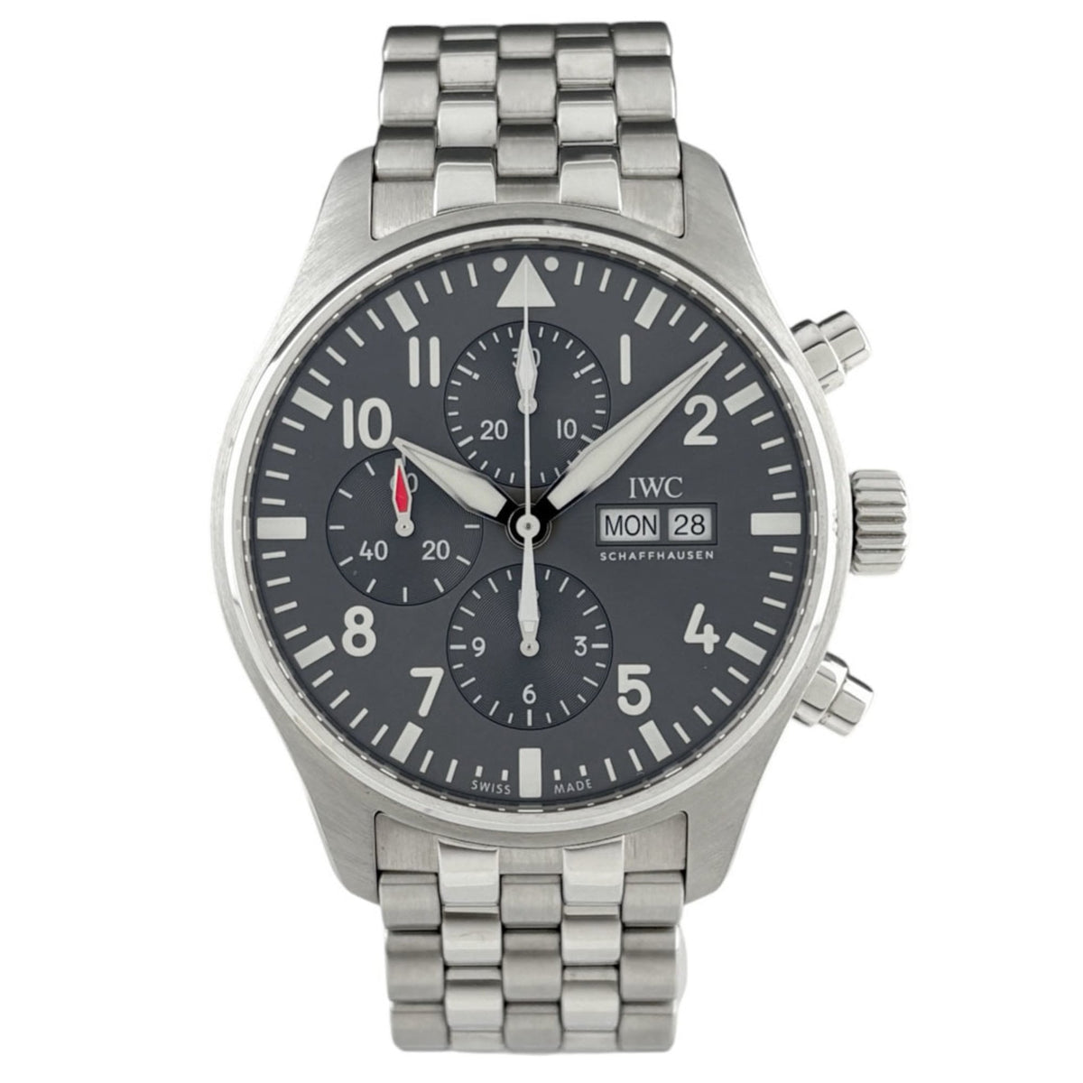 IWC Pilot's Spitfire IW377719 Gray Dial 43mm Watch