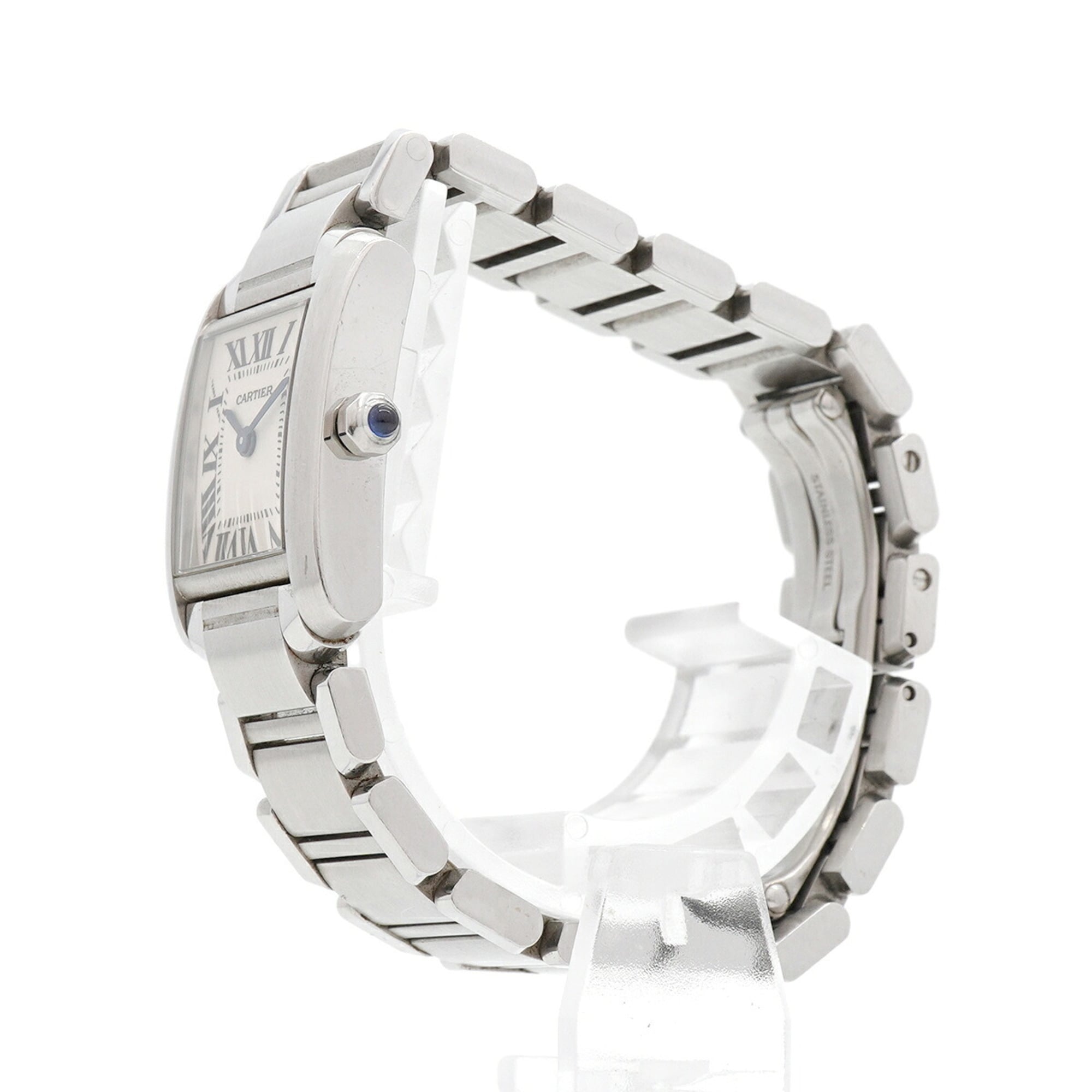 Cartier Tank Française SM W51008Q3 Ivory Dial 20mm Watch