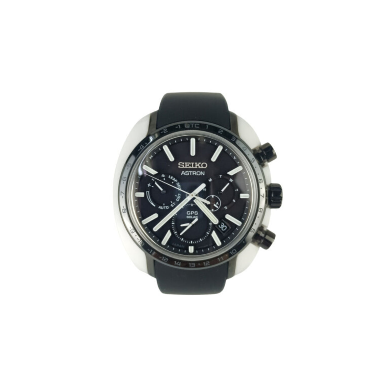 Seiko Astron Revolution Line HONDA e 5X53-0AW0 SBXC075 Schwarz Zifferblatt 45 mm Uhr