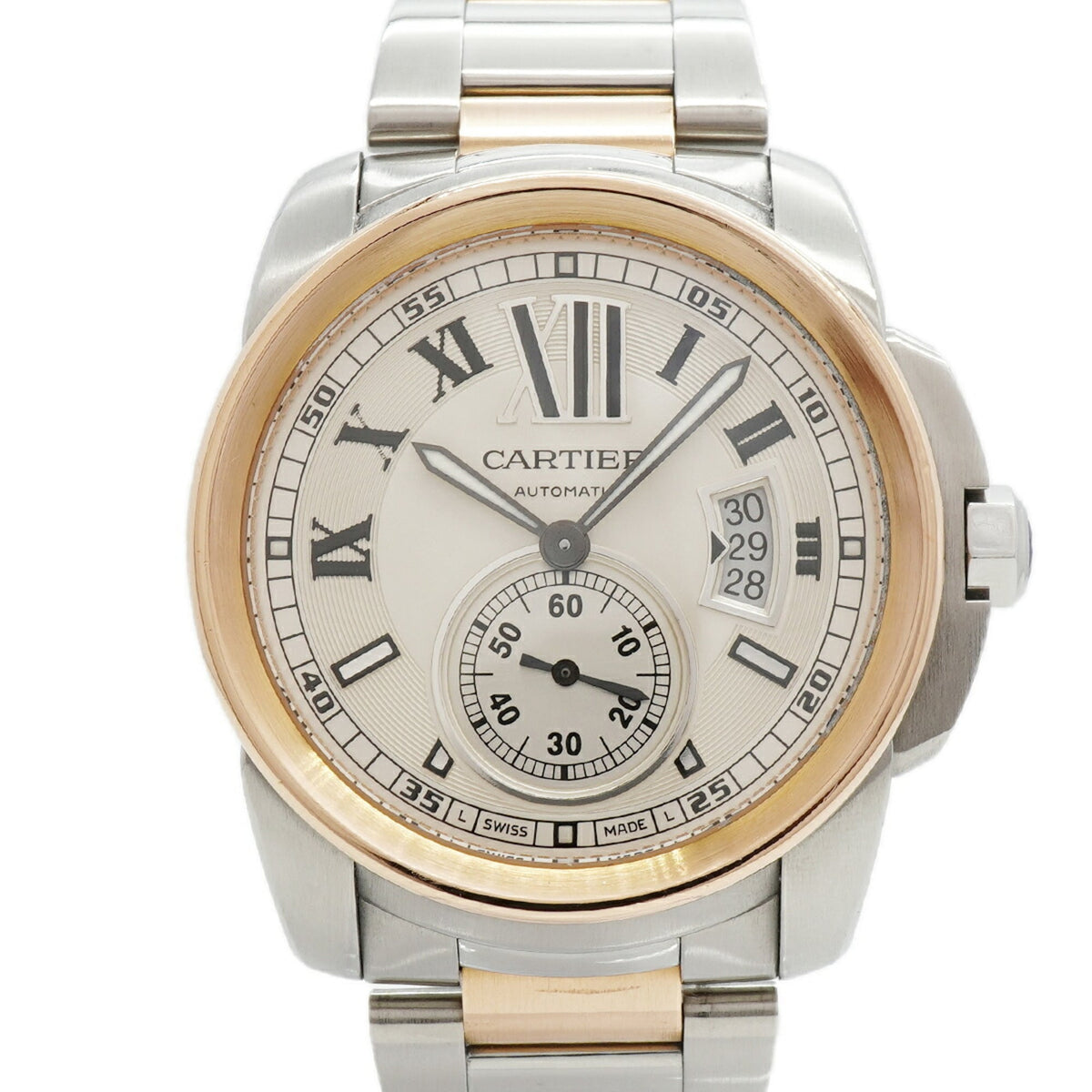 Cartier Calibre de W7100036 Silver Dial 42mm Watch