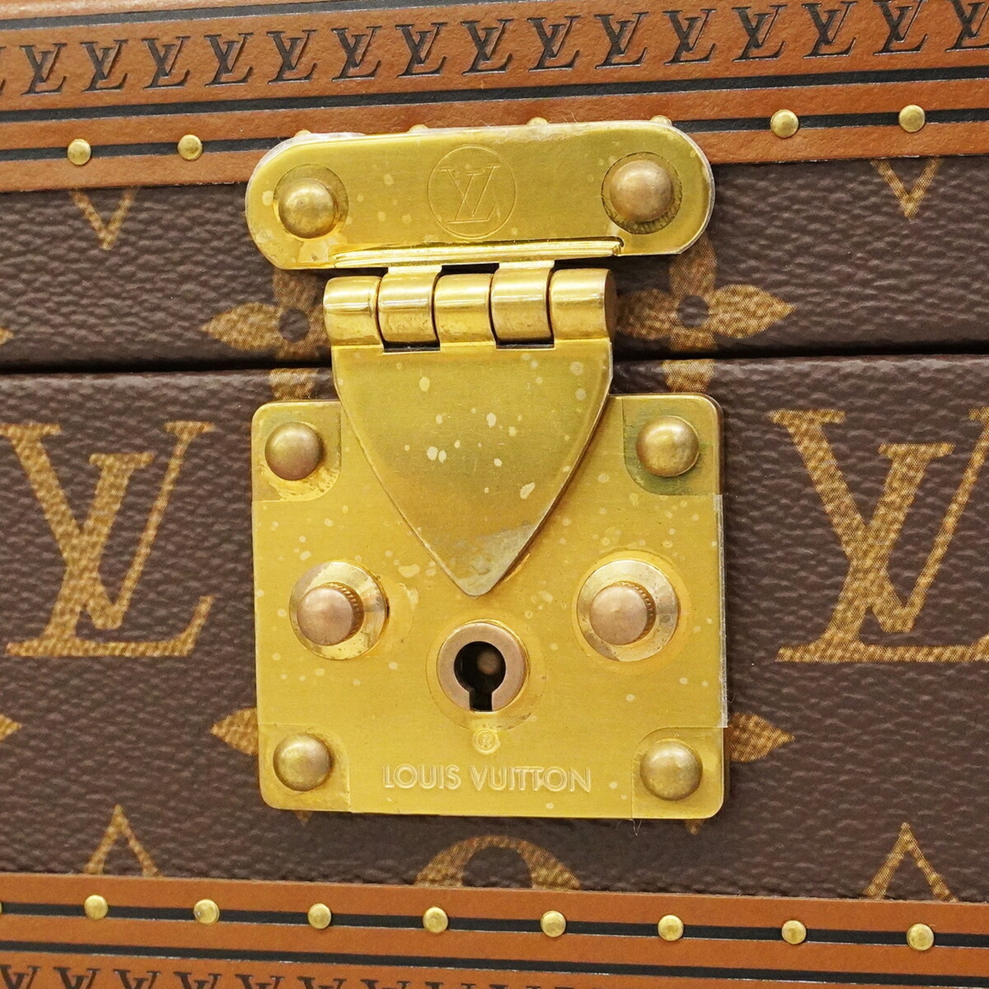Louis Vuitton Monogram Case Coffret 8 Montres Brown/Navy /Wo P3276007