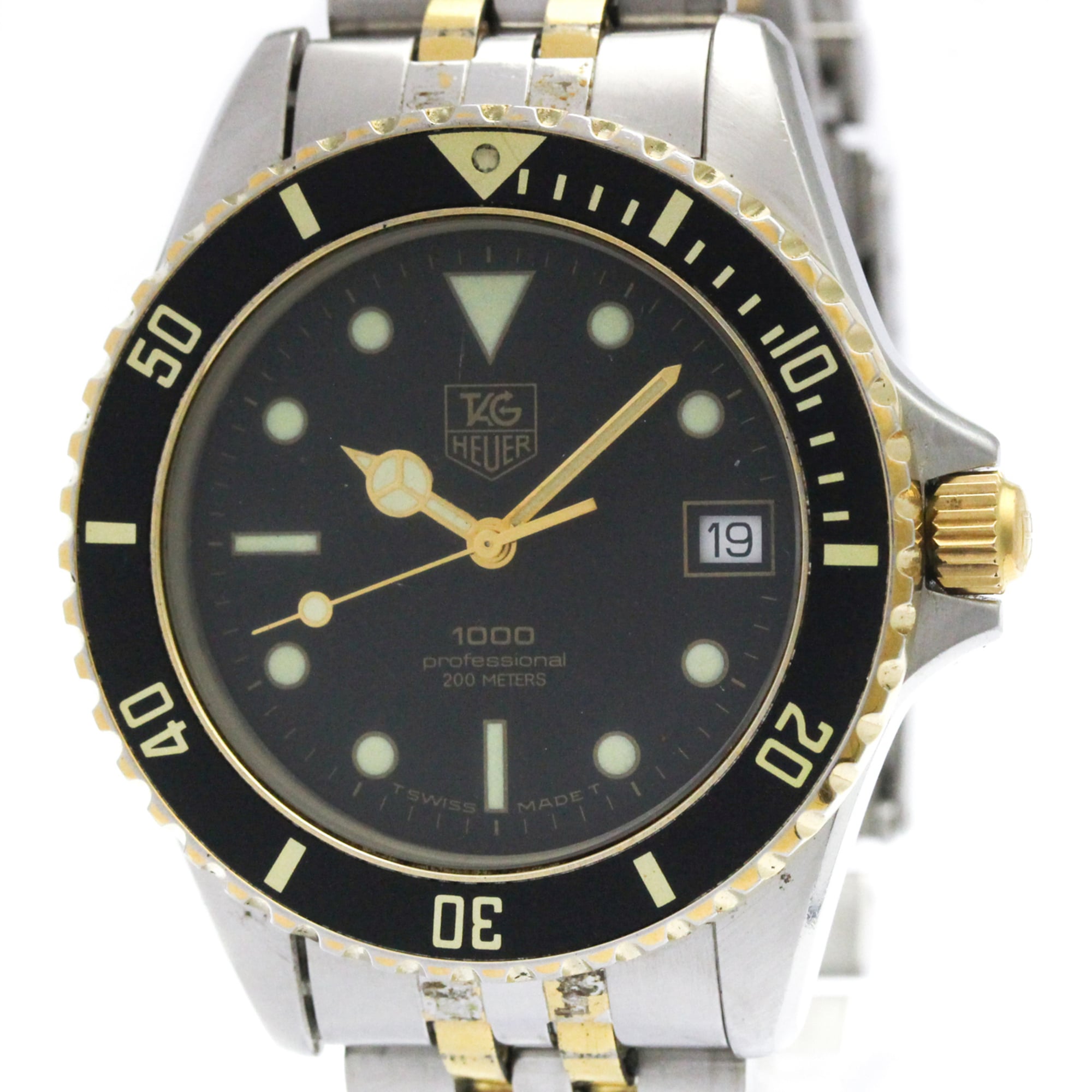 TAG Heuer Professional 980.02 Black Dial 37mm Watch