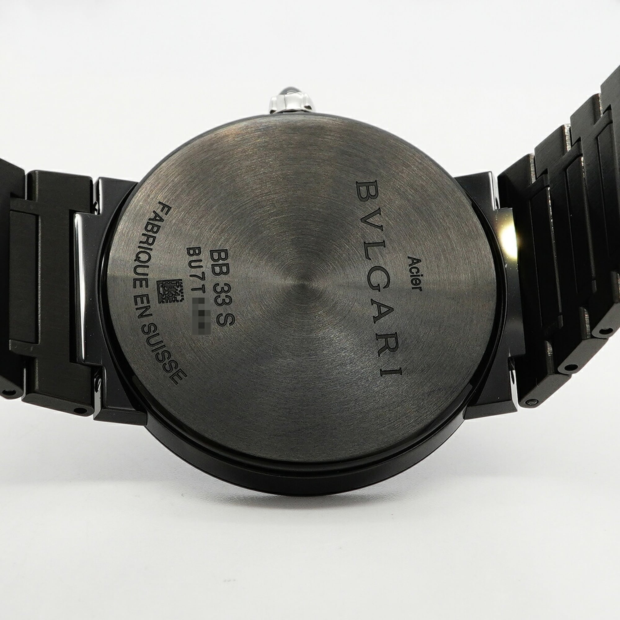 Bvlgari Black DLC BB33S 103557 Dial for Men and Women