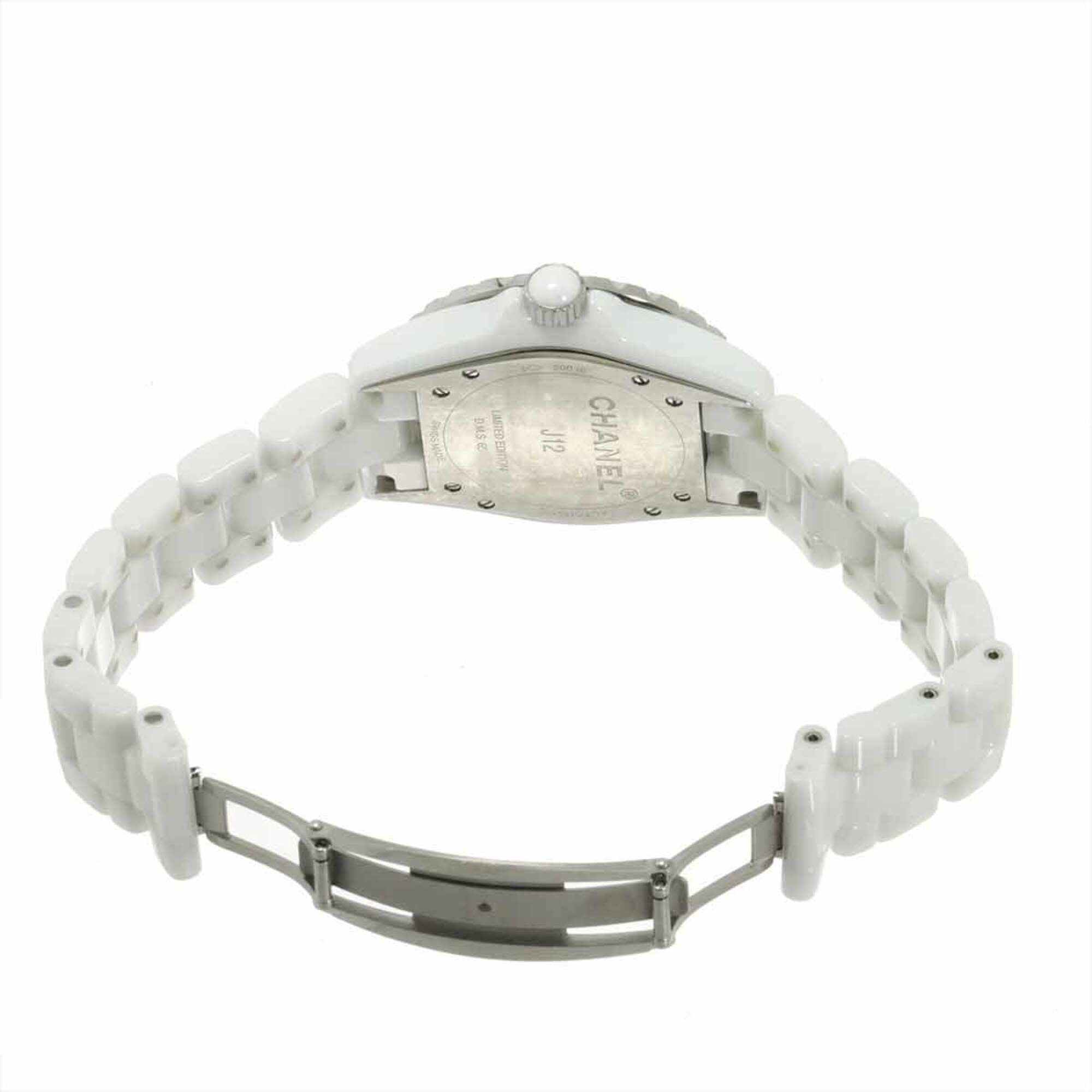 Chanel J12 38mm H4862 White Ceramic Mirror Finish Automatic Movement