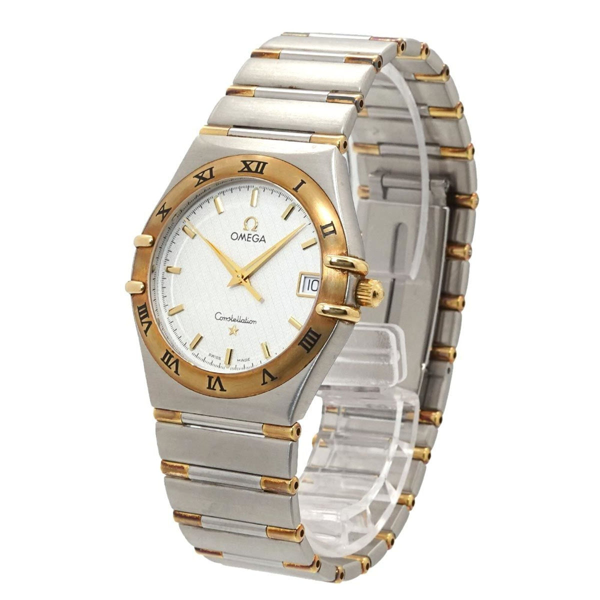 Omega Constellation 1312 30 Silber Zifferblatt 34 mm Uhr