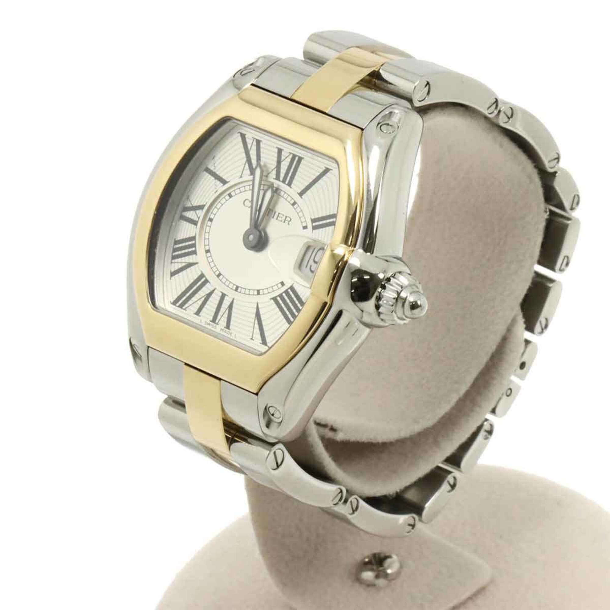 Cartier Roadster SM W62026Y4 Silber Zifferblatt 31 mm Uhr