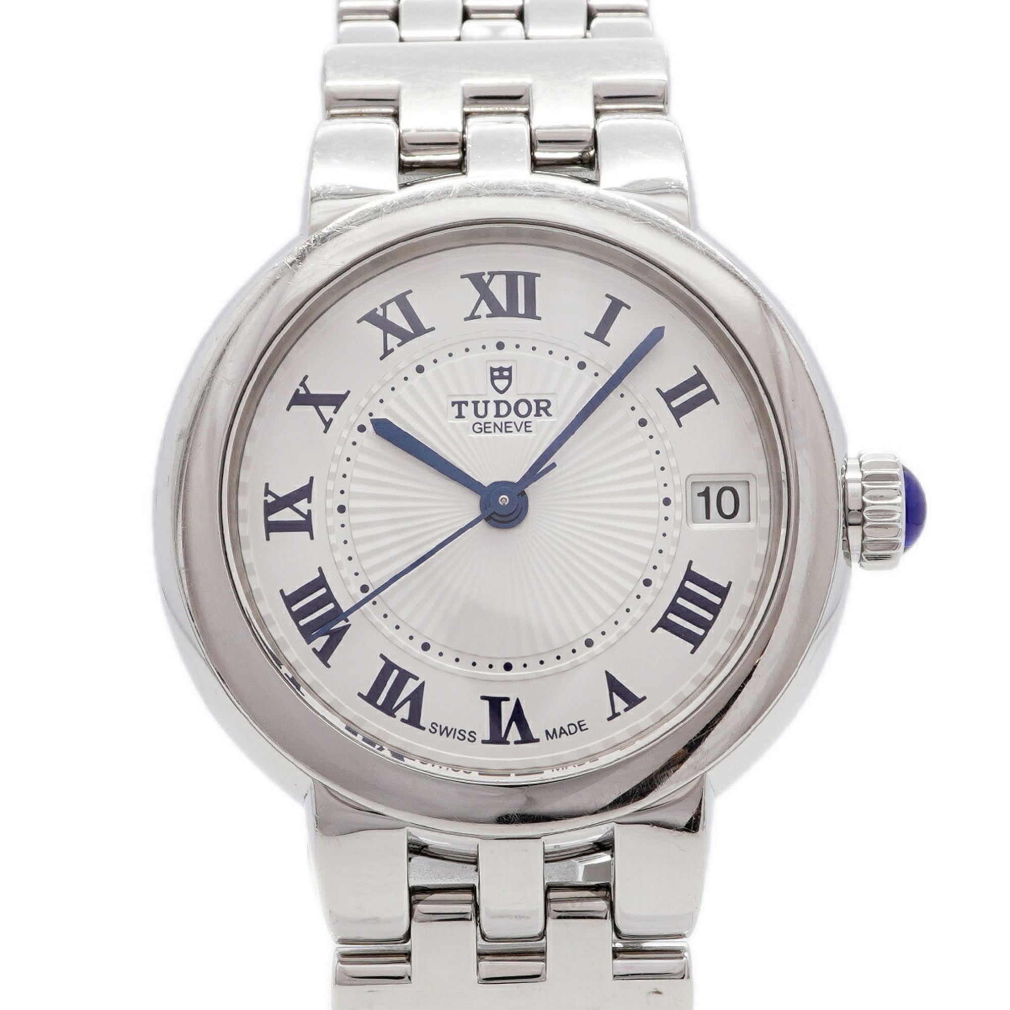 Tudor Cou de Rose 35800 Silver Dial 33mm Watch