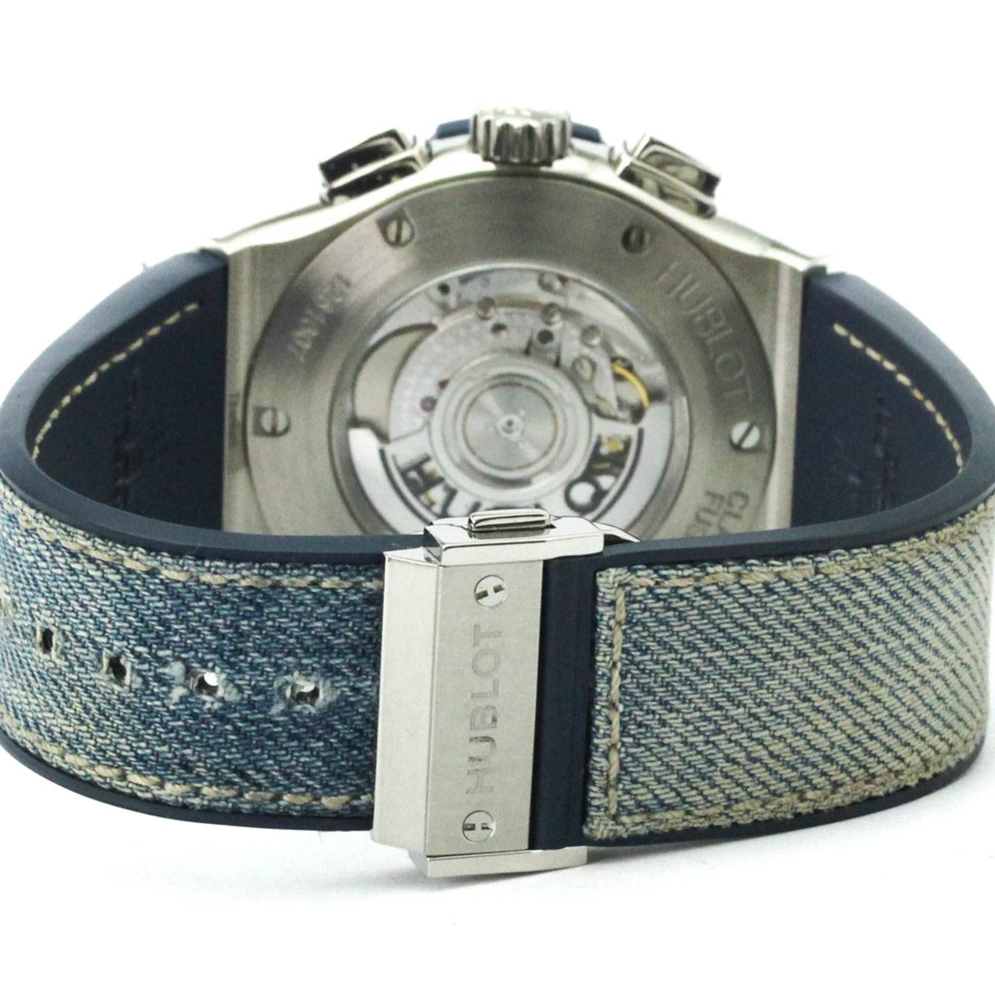 HUBLOT Classic Fusion Jeans Mens Watch 521.NX.2770.NR Polished
