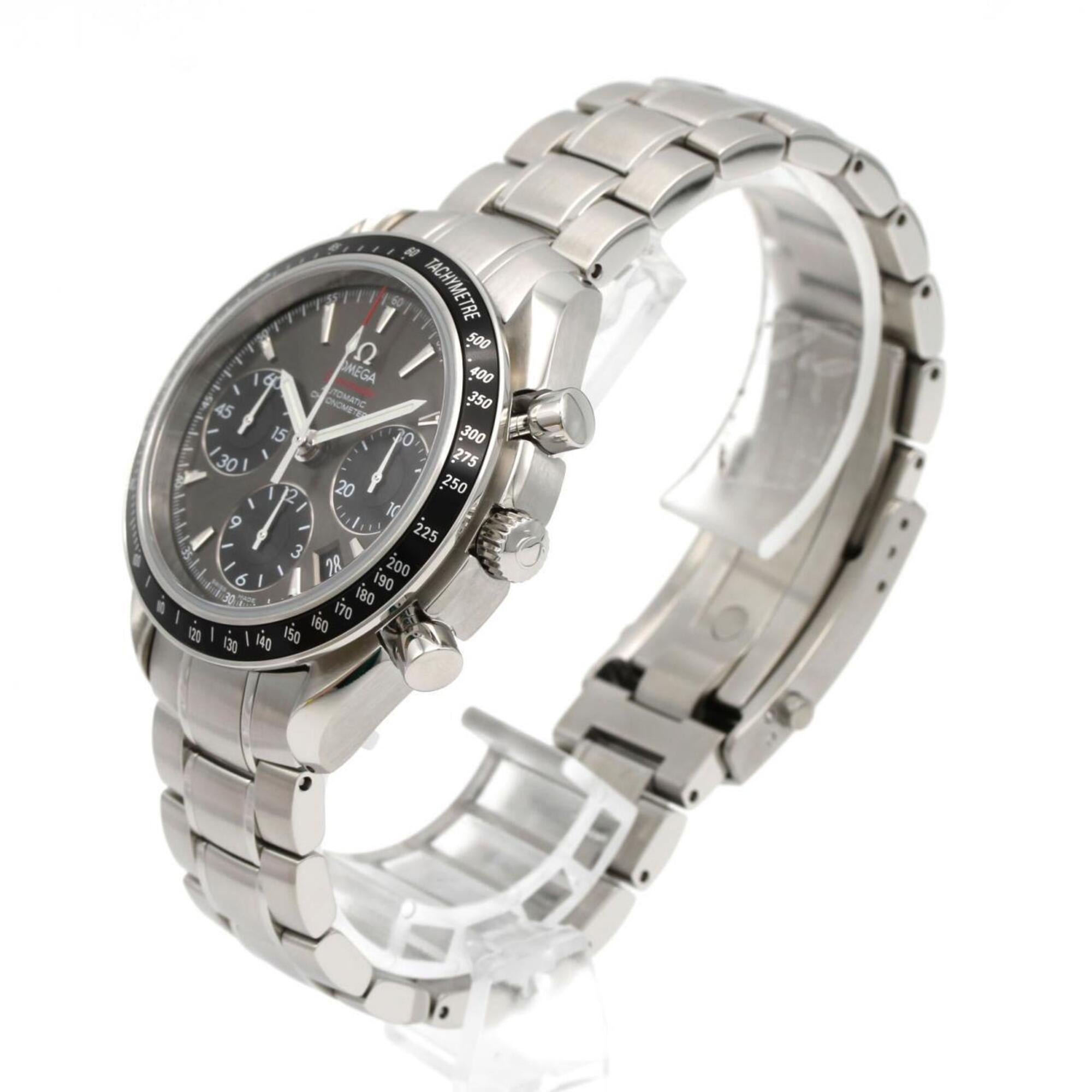 Omega Speedmaster Date 323.30.40.40.06.001 Stainless Steel Automatic Watch