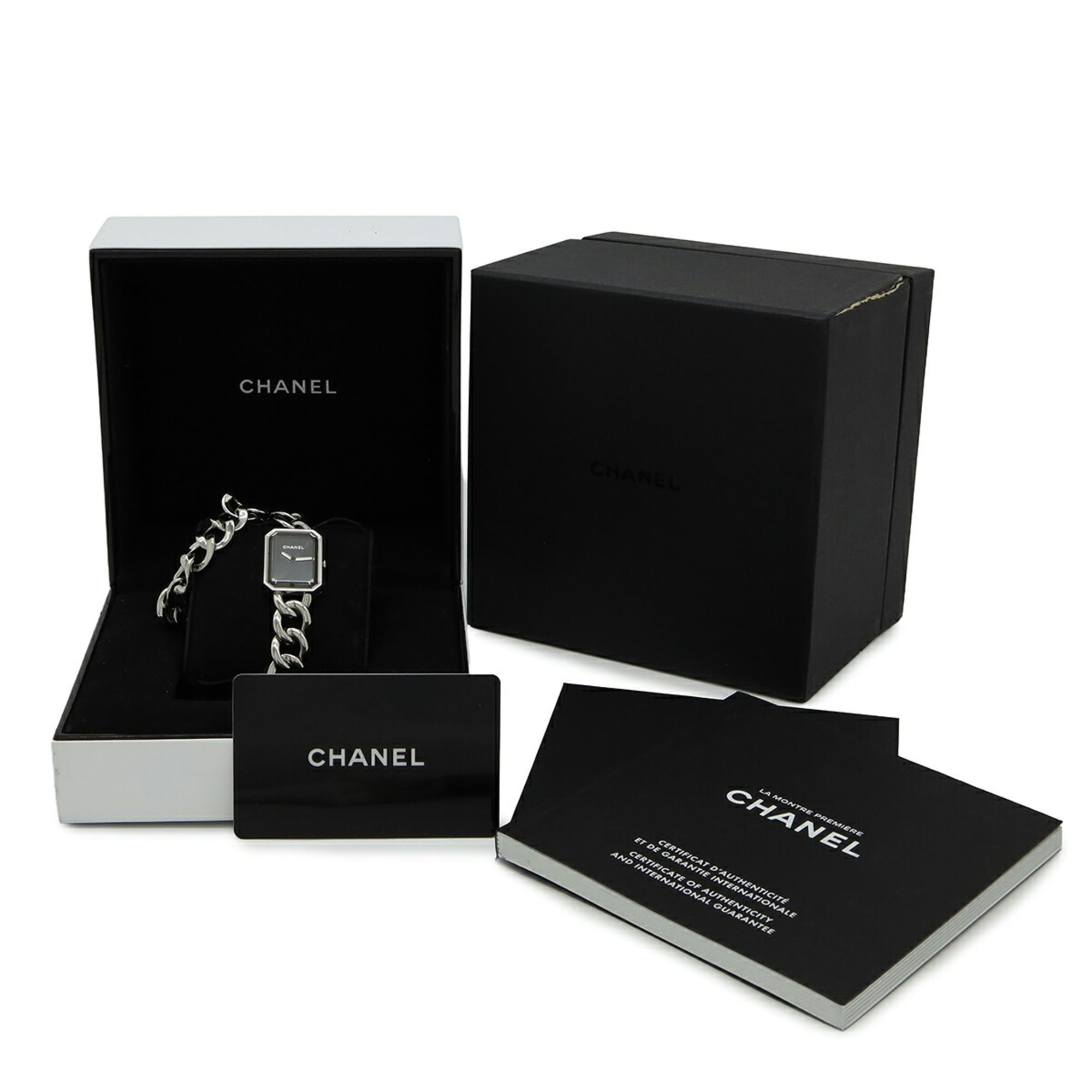 Chanel Premiere H4199 Black Dial 20mm Watch