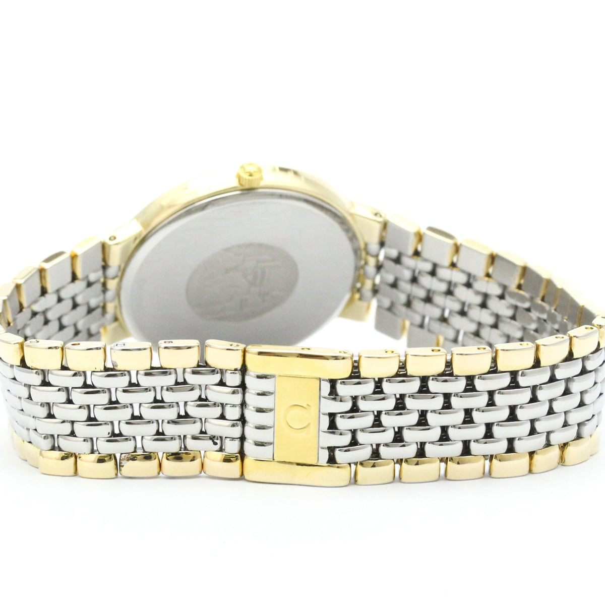 Omega De Ville 3961012 Gold Dial 32mm Watch