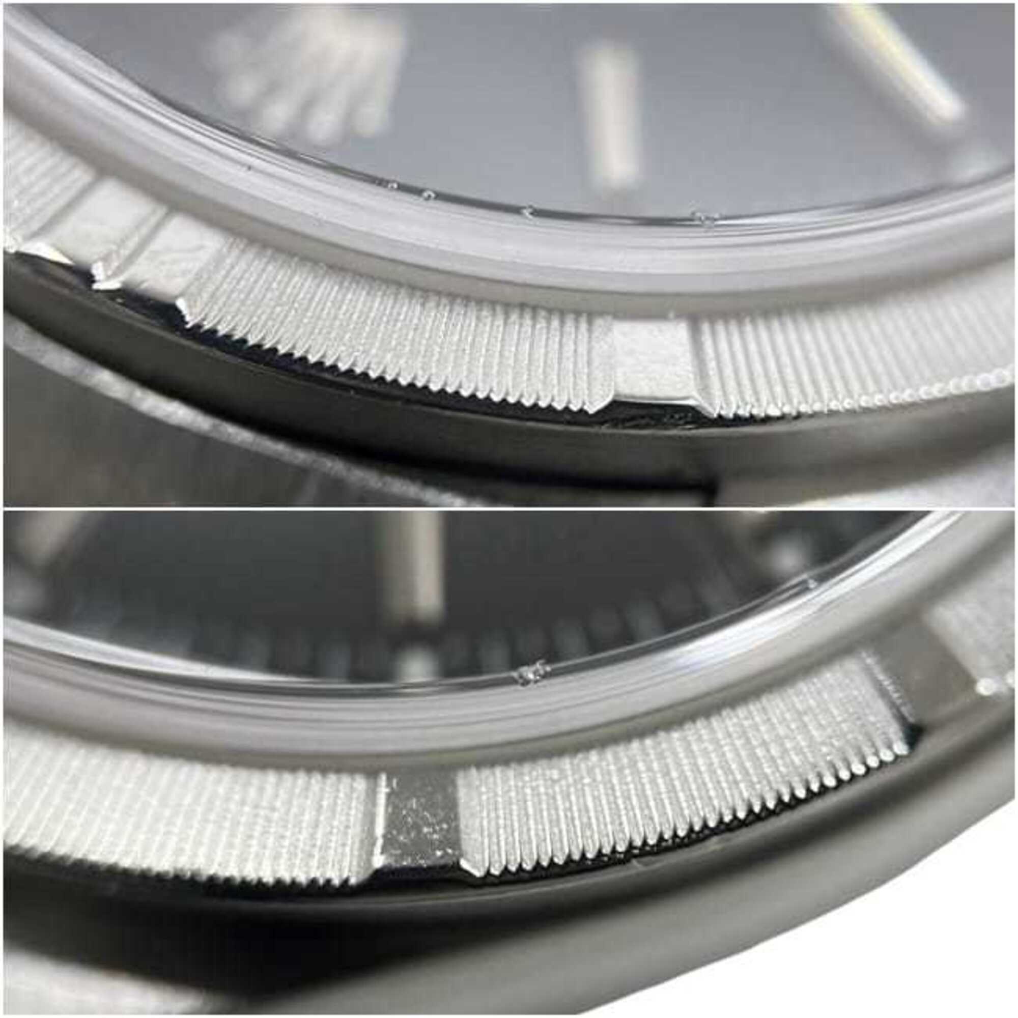 Rolex Air-King Black Silver 14010 - Stainless Steel Automatic P-series Dial