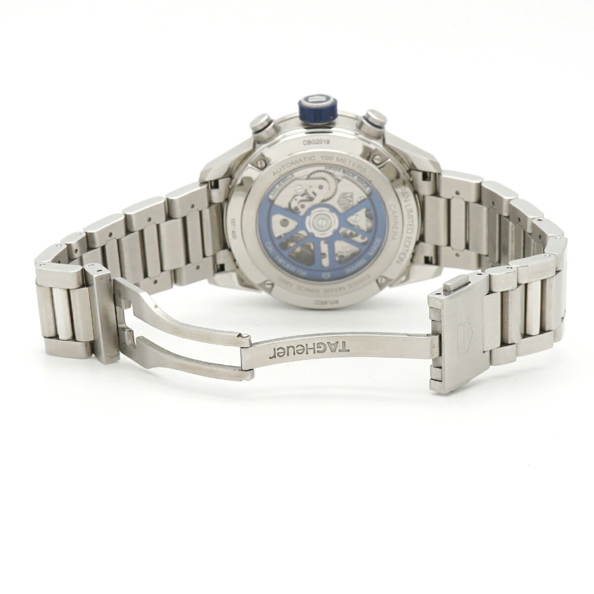 TAG Heuer Carrera Japan Limited Edition (400 stuks) CBG2019 Herenhorloge met skeletwijzerplaat