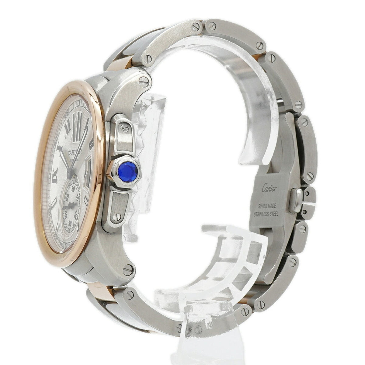 Cartier Calibre de W7100036 Silver Dial 42mm Watch