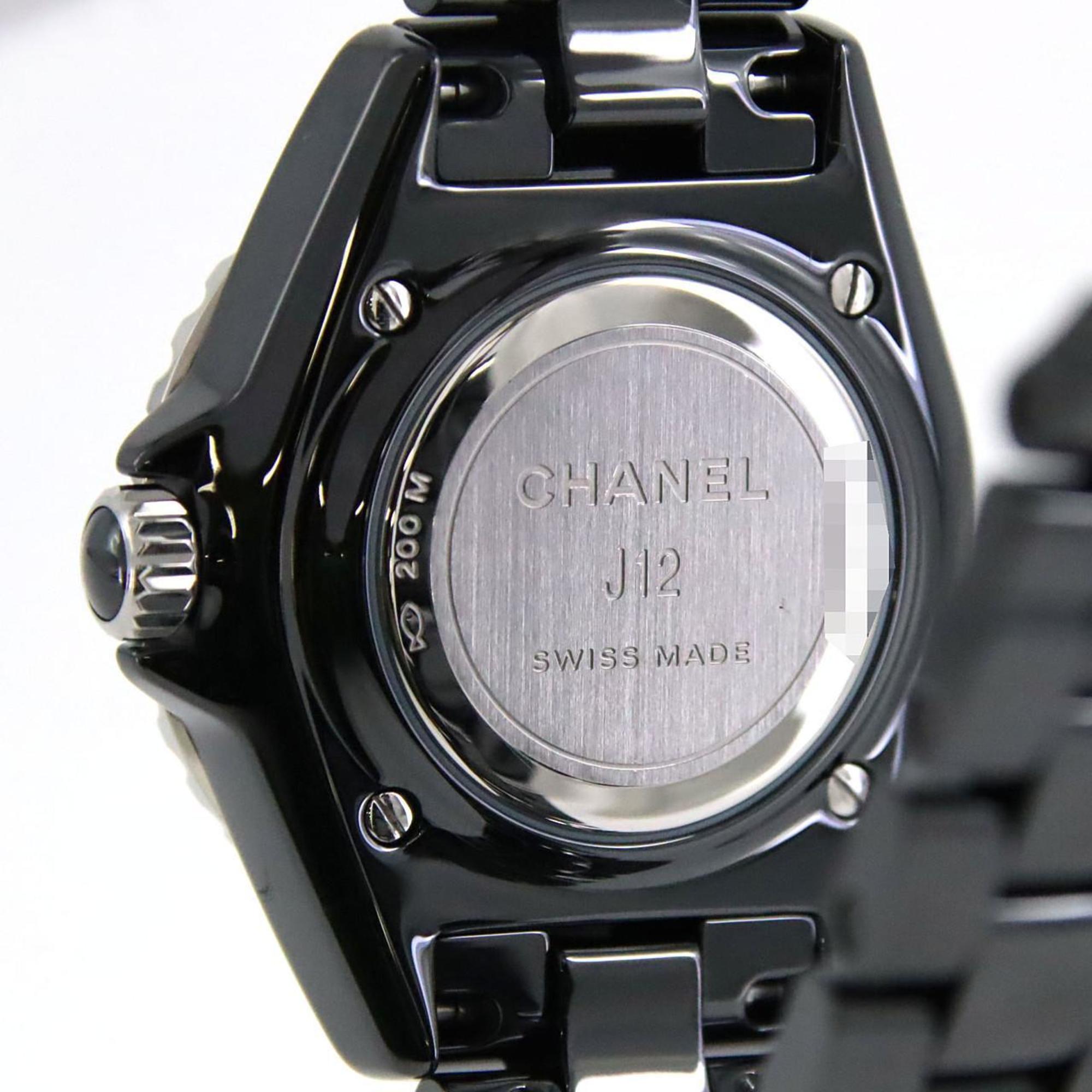 Chanel J12 Phantom 33 mm keramiek H6346 quartzhorloge