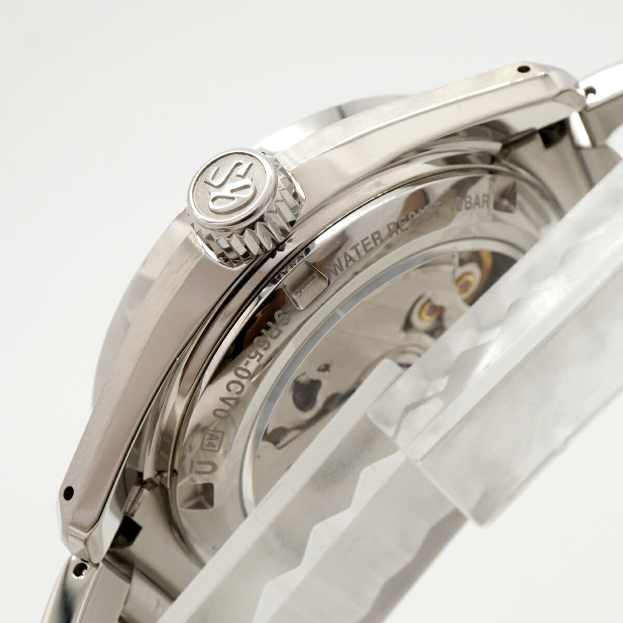 Grand Seiko Spring Drive SBGA373/9R65-0CV0 Silver Dial 40mm Watch