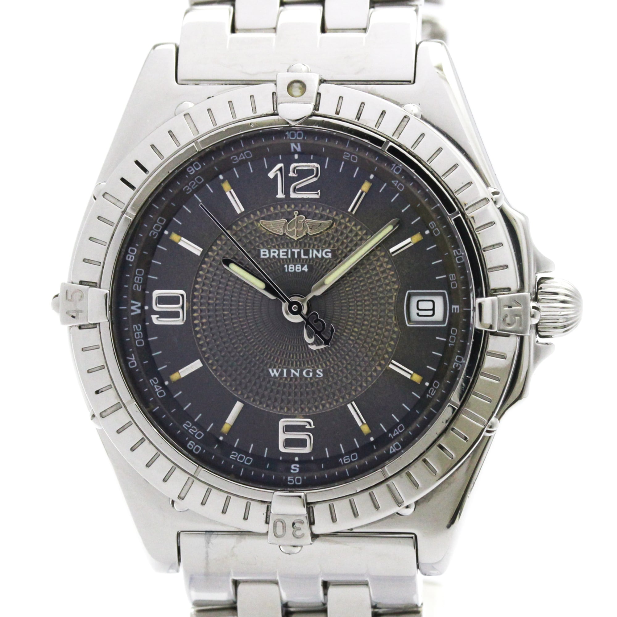 Breitling Windrider A10050 Gray Dial Stainless steel 37mm Watch