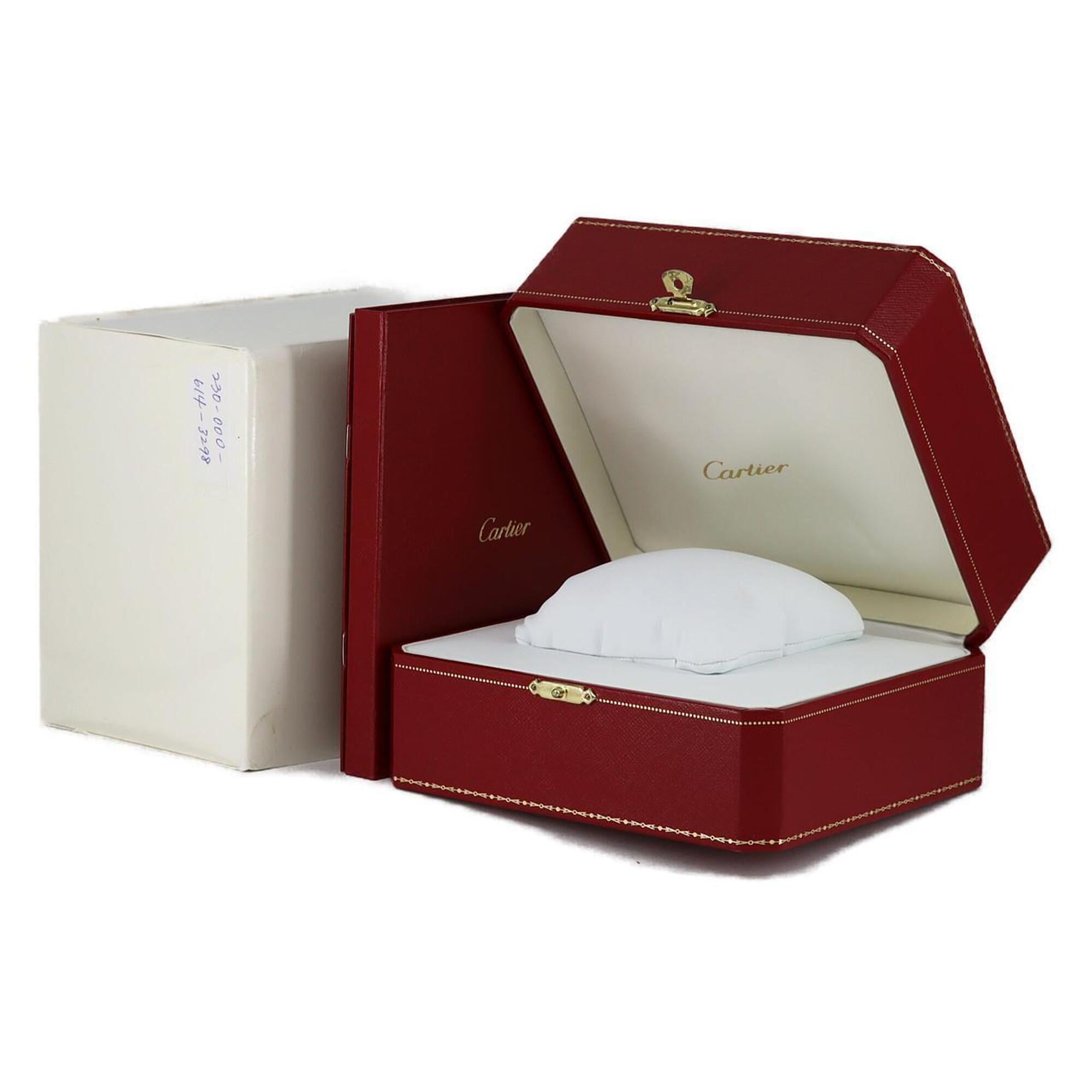 Cartier Pasha W31029M7 Silver Dial 35mm Watch