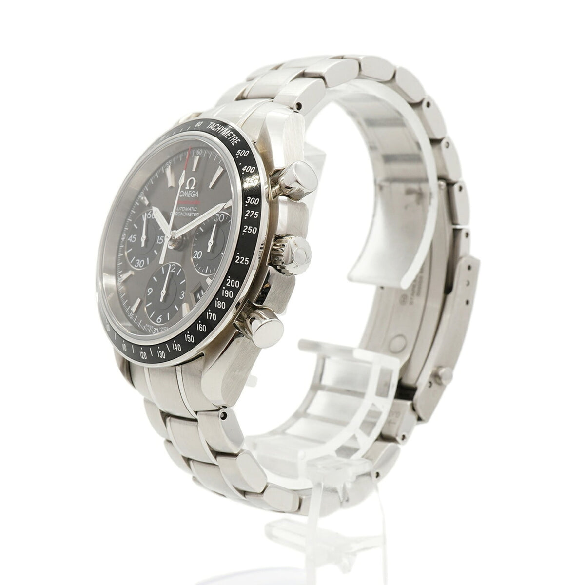 Omega Speedmaster Datum 323.30.40.40.06.001 mit grauem Zifferblatt 40mm Uhr
