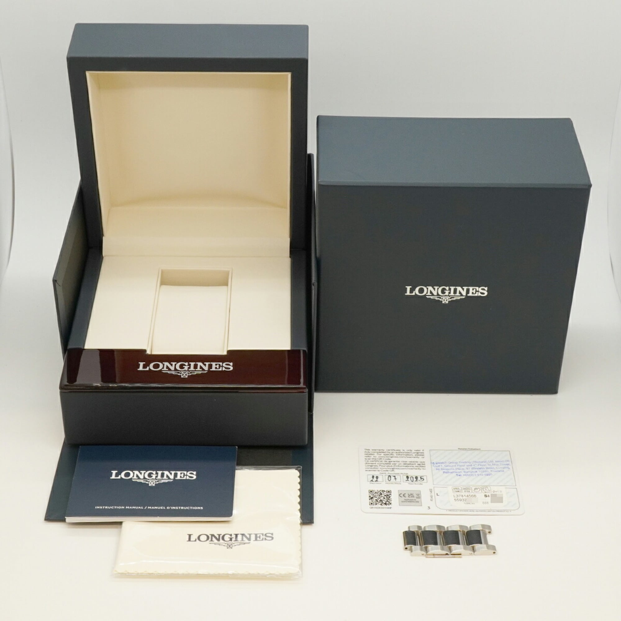 Longines HydroConquest L3.781.4.56.6 Black Dial 41mm Watch