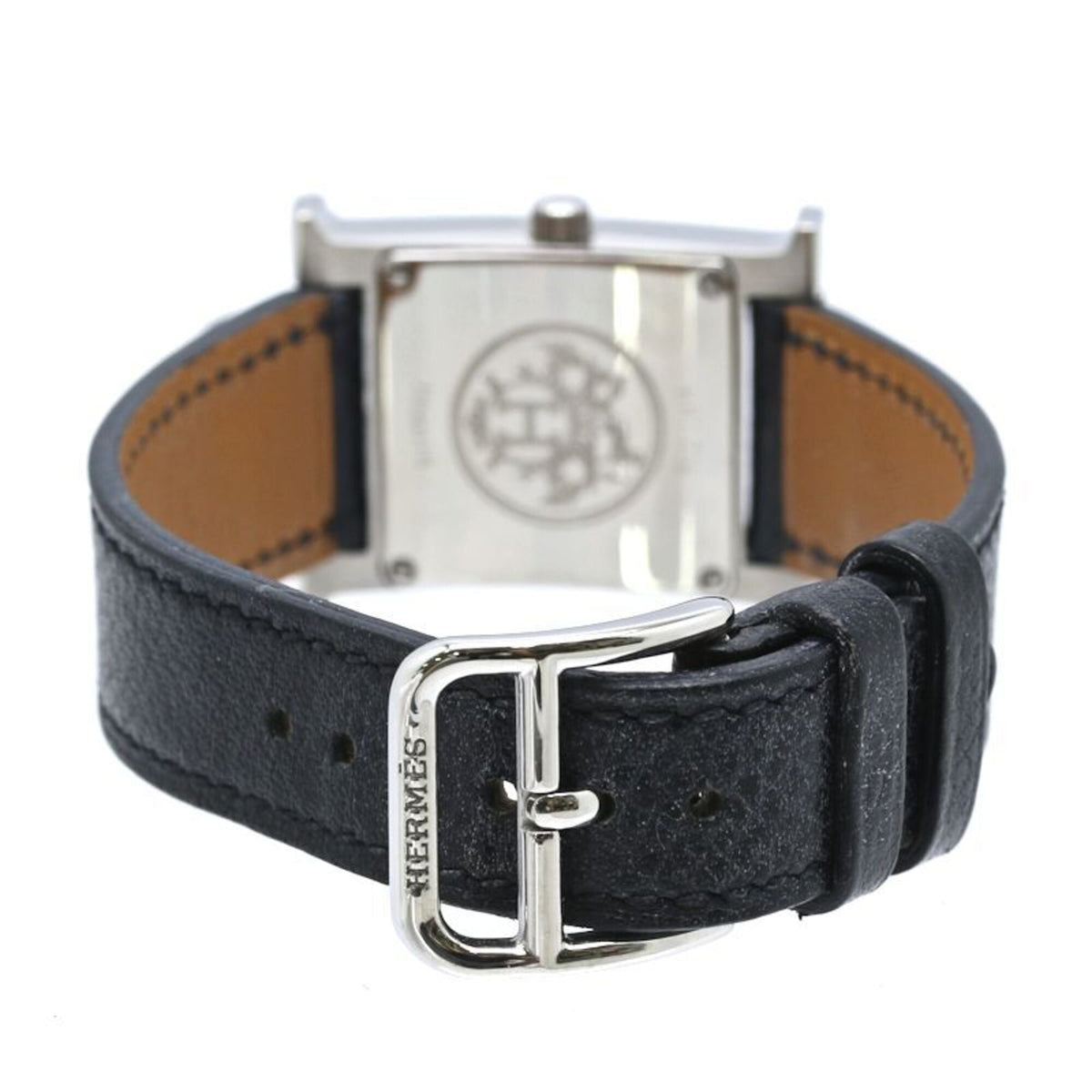Montre Hermès H- HH1.210.361/UNO Noir avec cadran de 21 mm