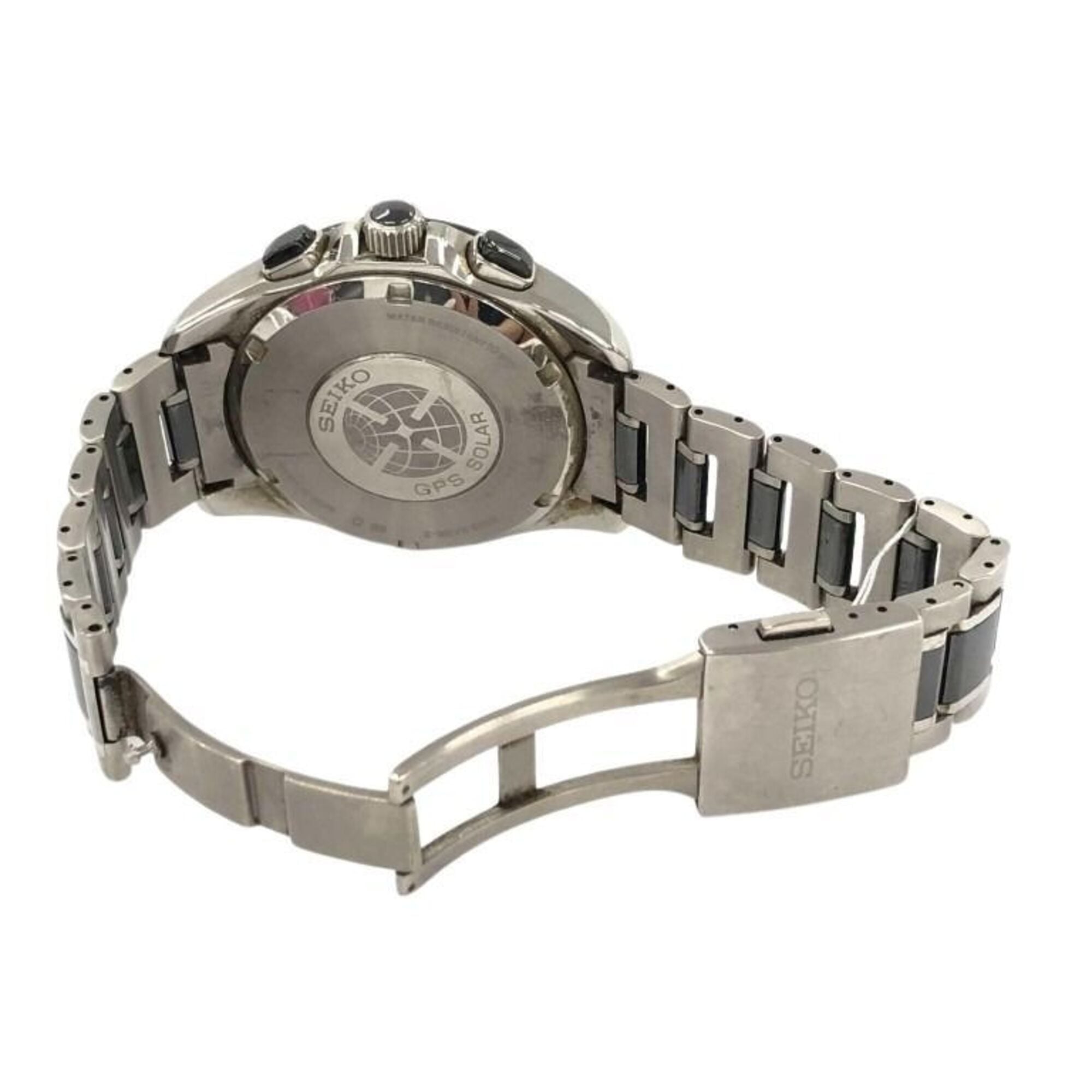 Montre Seiko Astron GPS SBXB041 Noir avec cadran de 45 mm