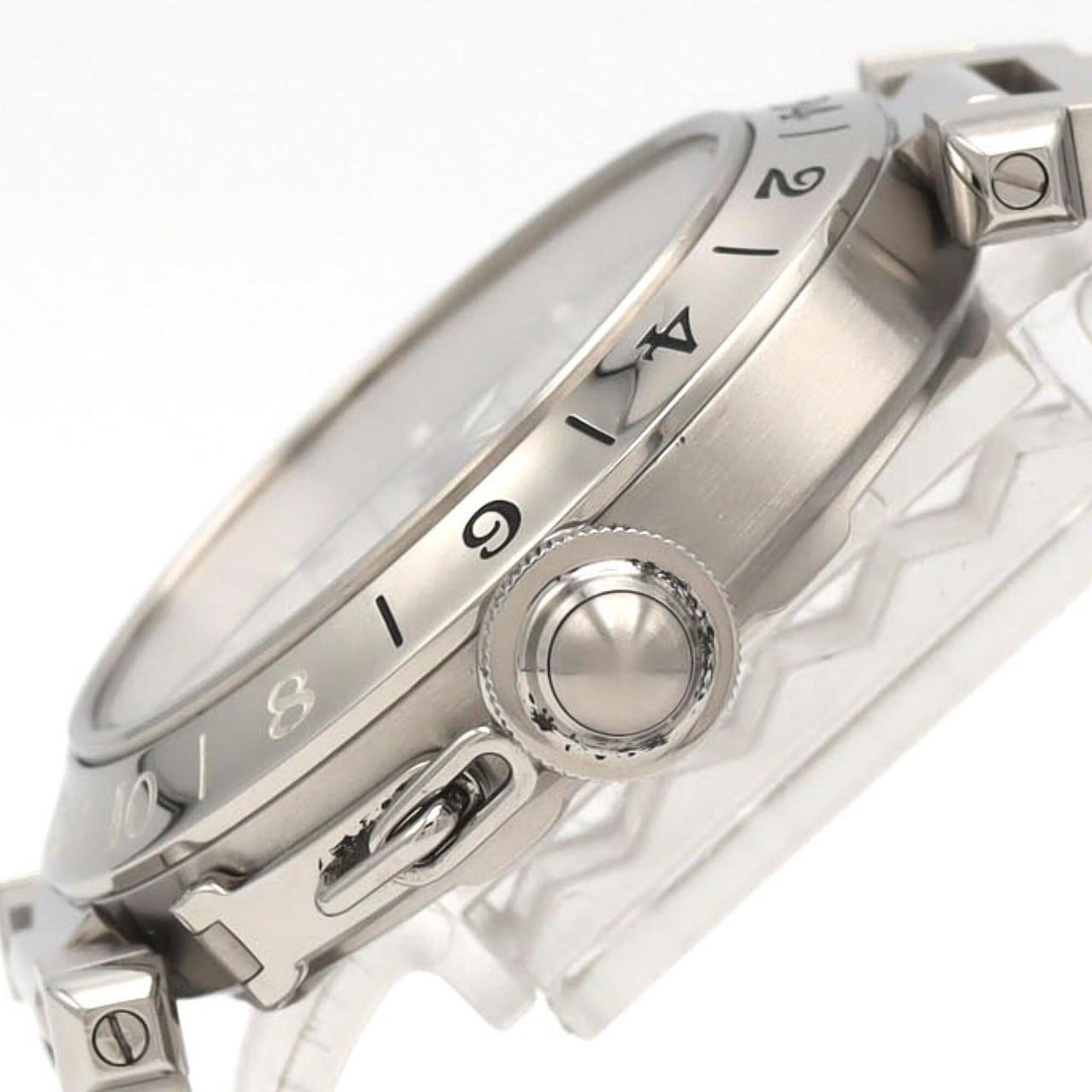 Cartier Pasha C GMT W31078M7 Stainless Steel Automatic