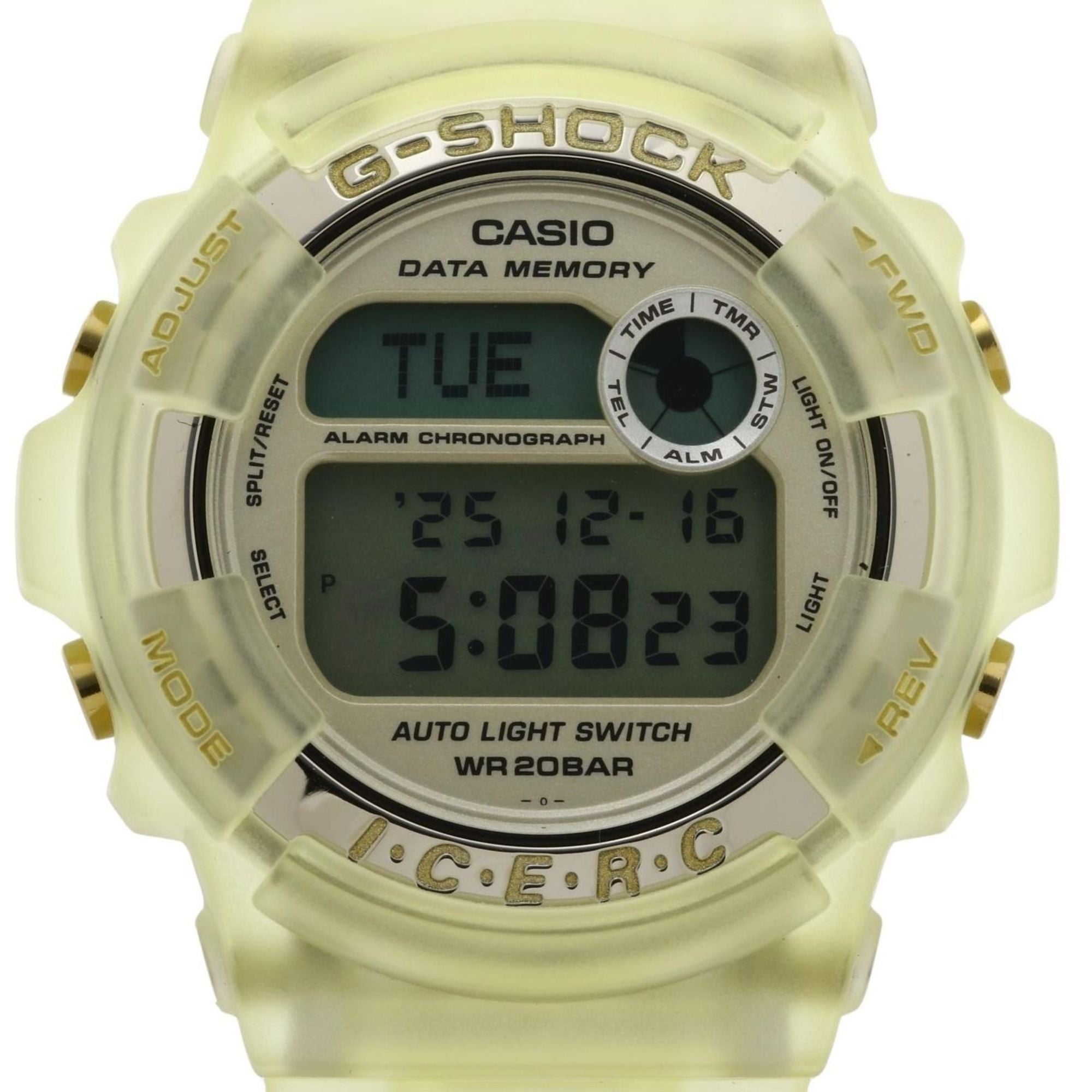 CASIO GSHOCK 7th International Dolphin and Whale Memorial Model DW9200K9BT Clear Men's Digital Watch