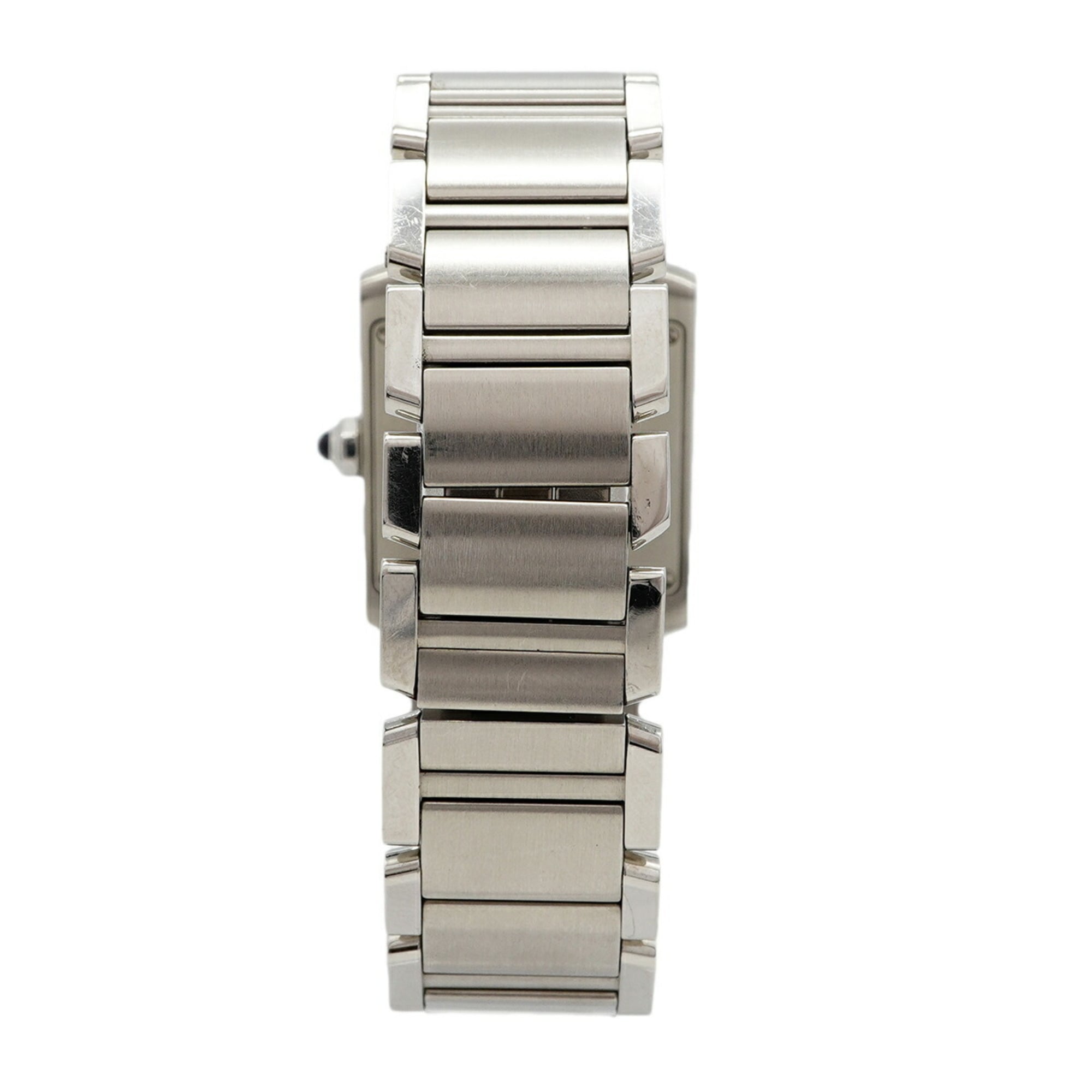 Cartier Tank W51003Q3 Ivory Dial Stainless steel 25mm Watch