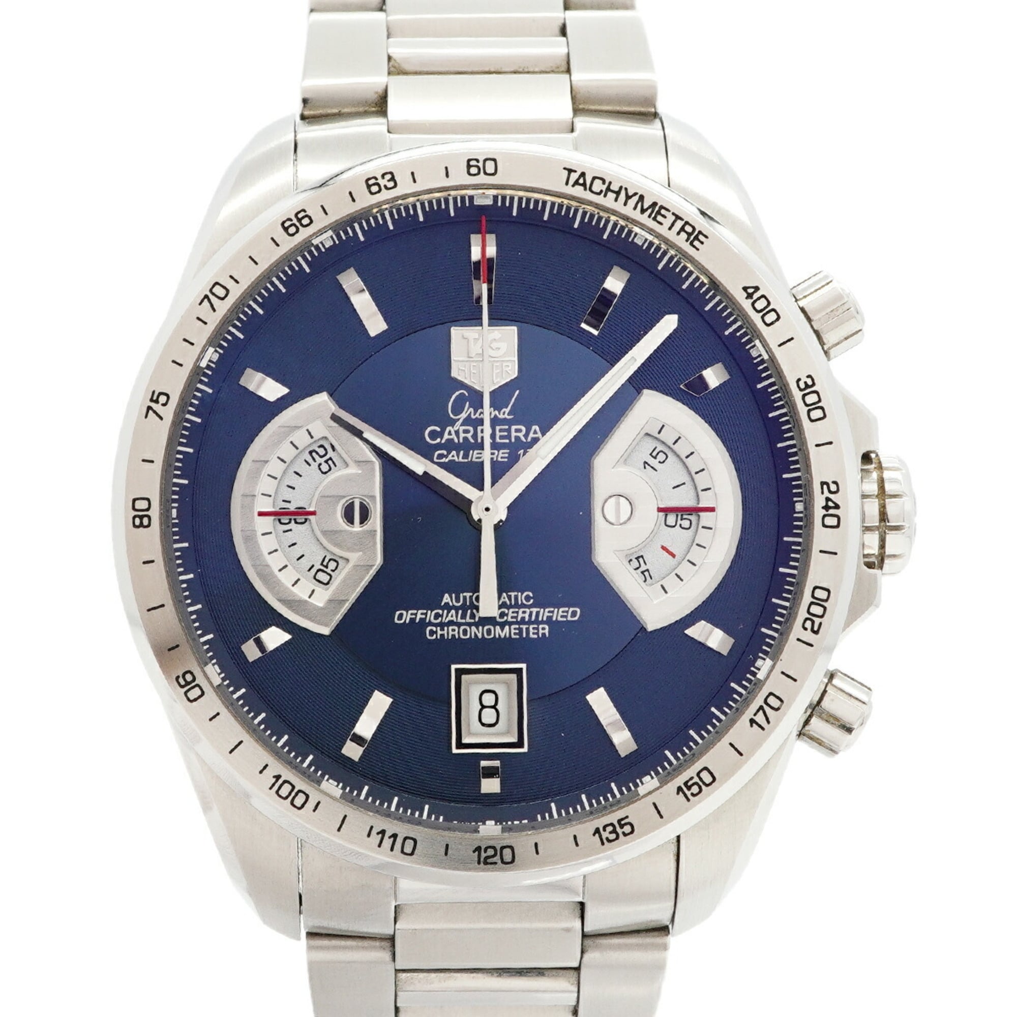 TAG Heuer Grand Carrera CAV511F Blue Dial Men's Watch