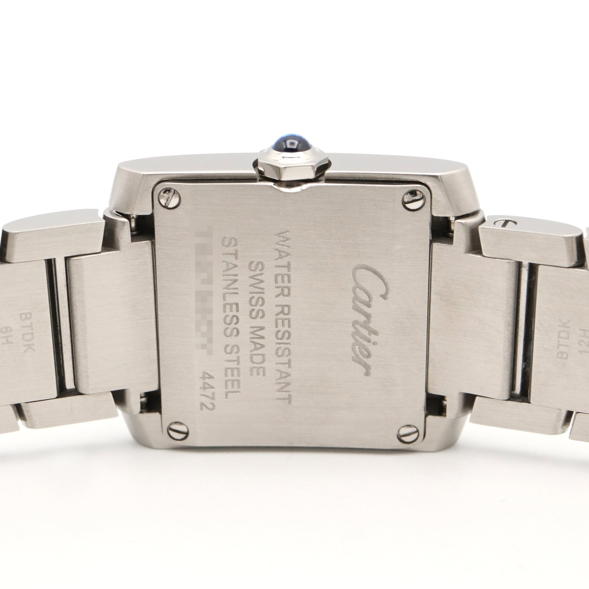 Cartier Tank Française SM WSTA0065 Silver Dial 21mm Watch