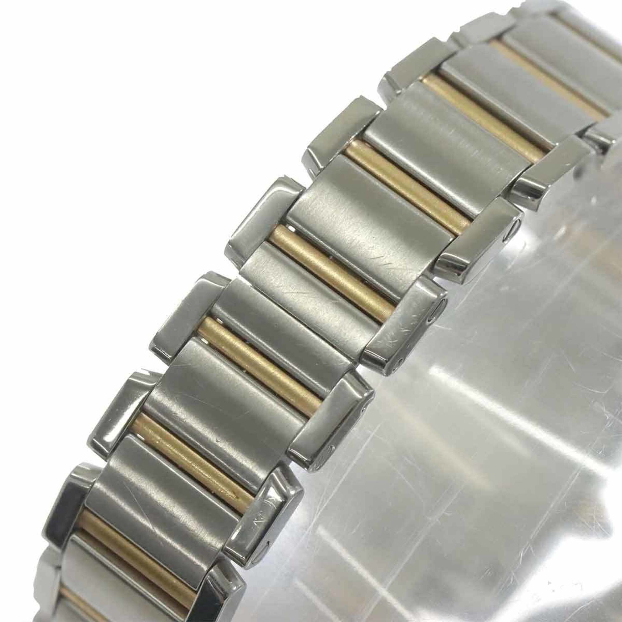 Cartier Tank Francaise W51027Q4 Pini Dial 20mm Watch