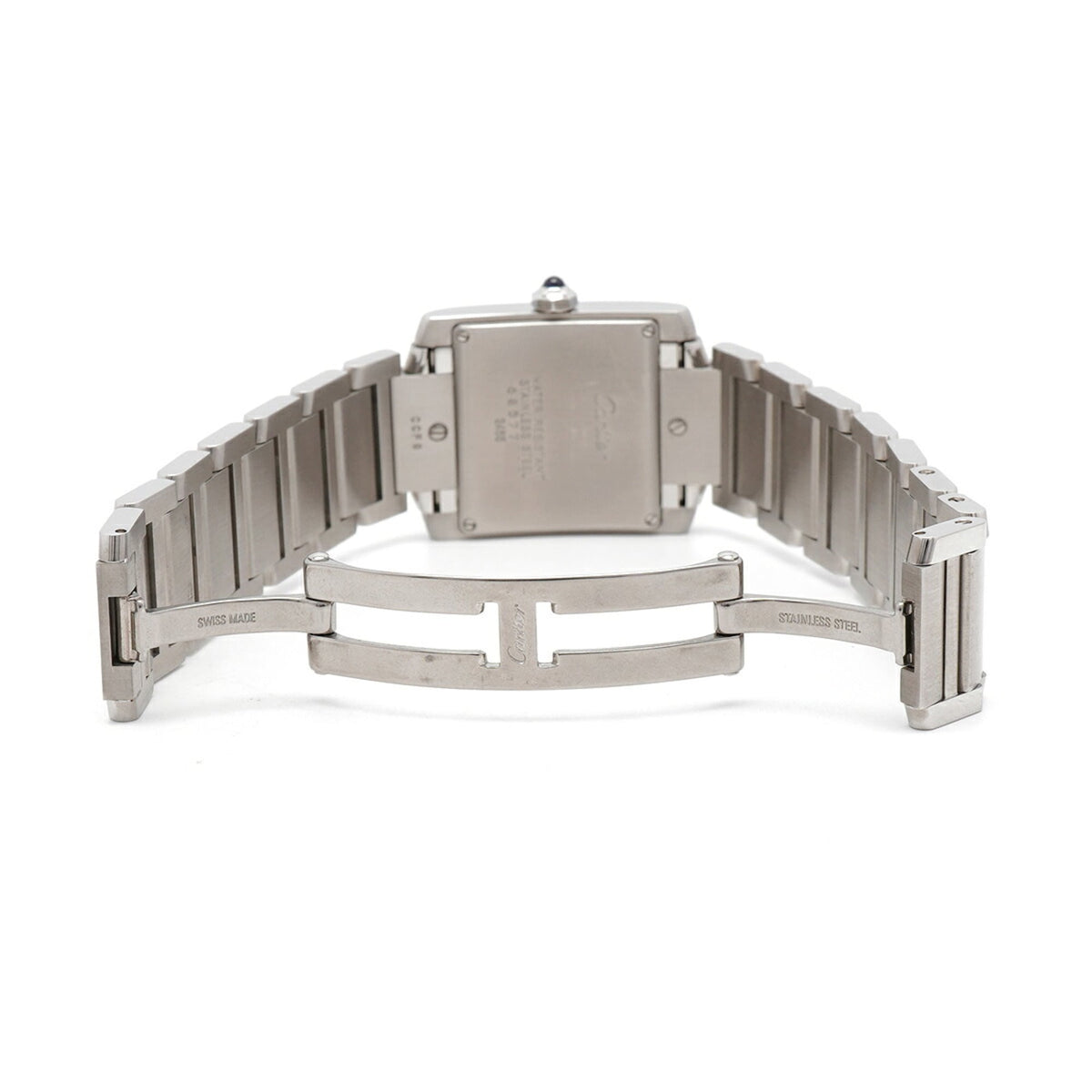 Cartier Tank Française MM W51011Q3 Ivory Dial 25mm Watch