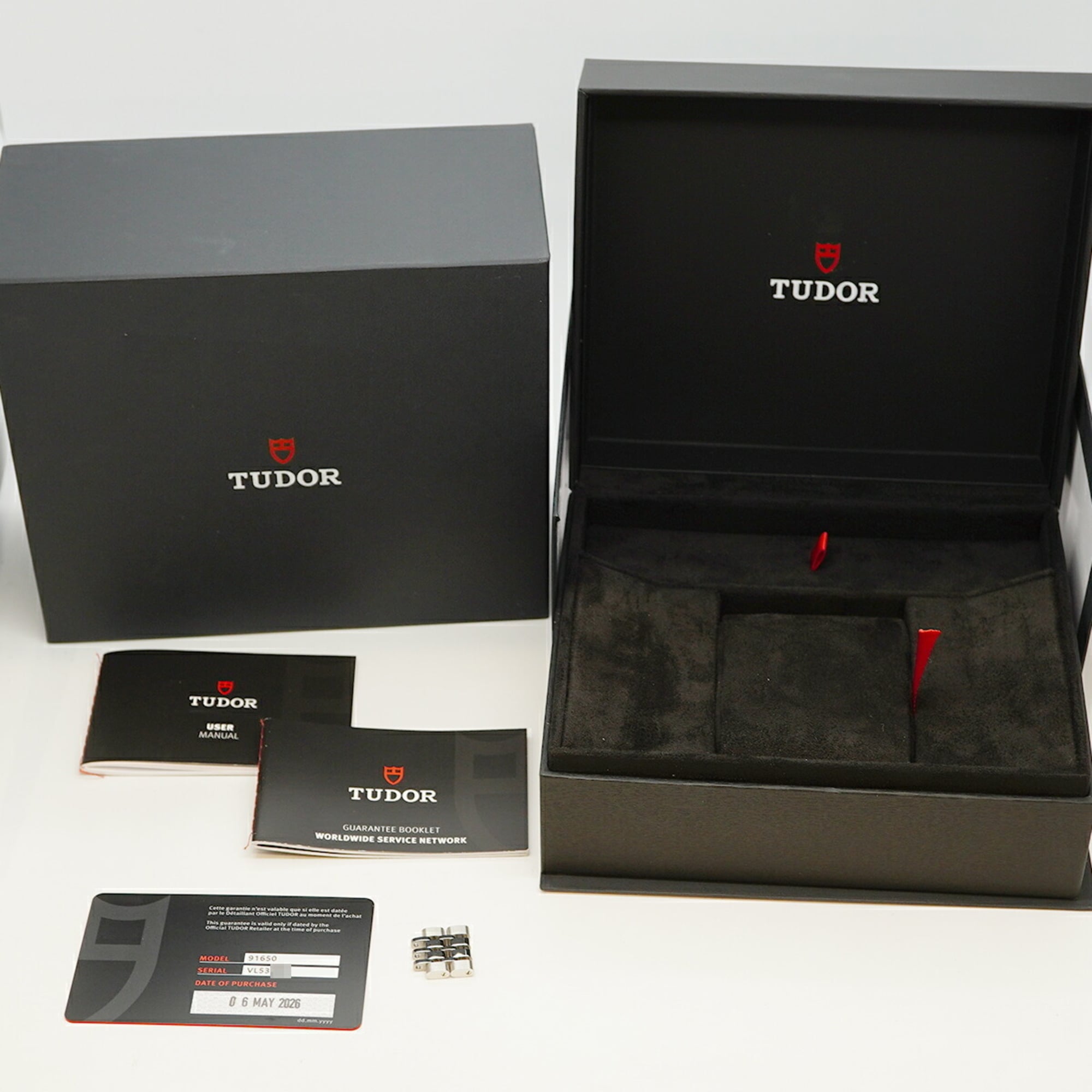 Tudor 1926 91650 Grey Dial 42mm Watch
