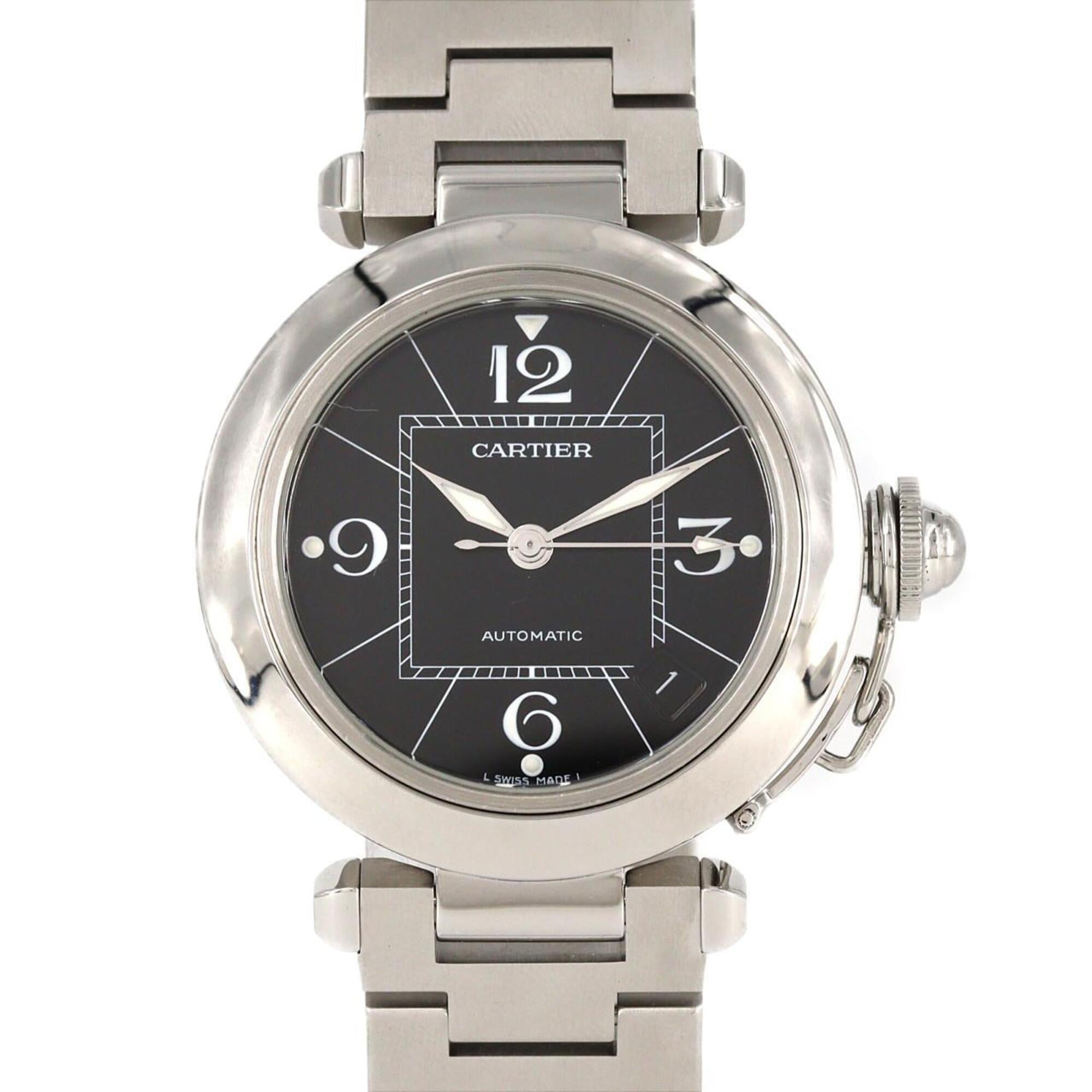 Cartier Pasha C W31076M7 Stainless Steel Automatic Watch