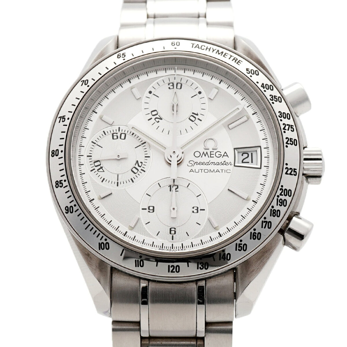 Montre Omega Speedmaster Date 3513.3 cadran argenté 39mm