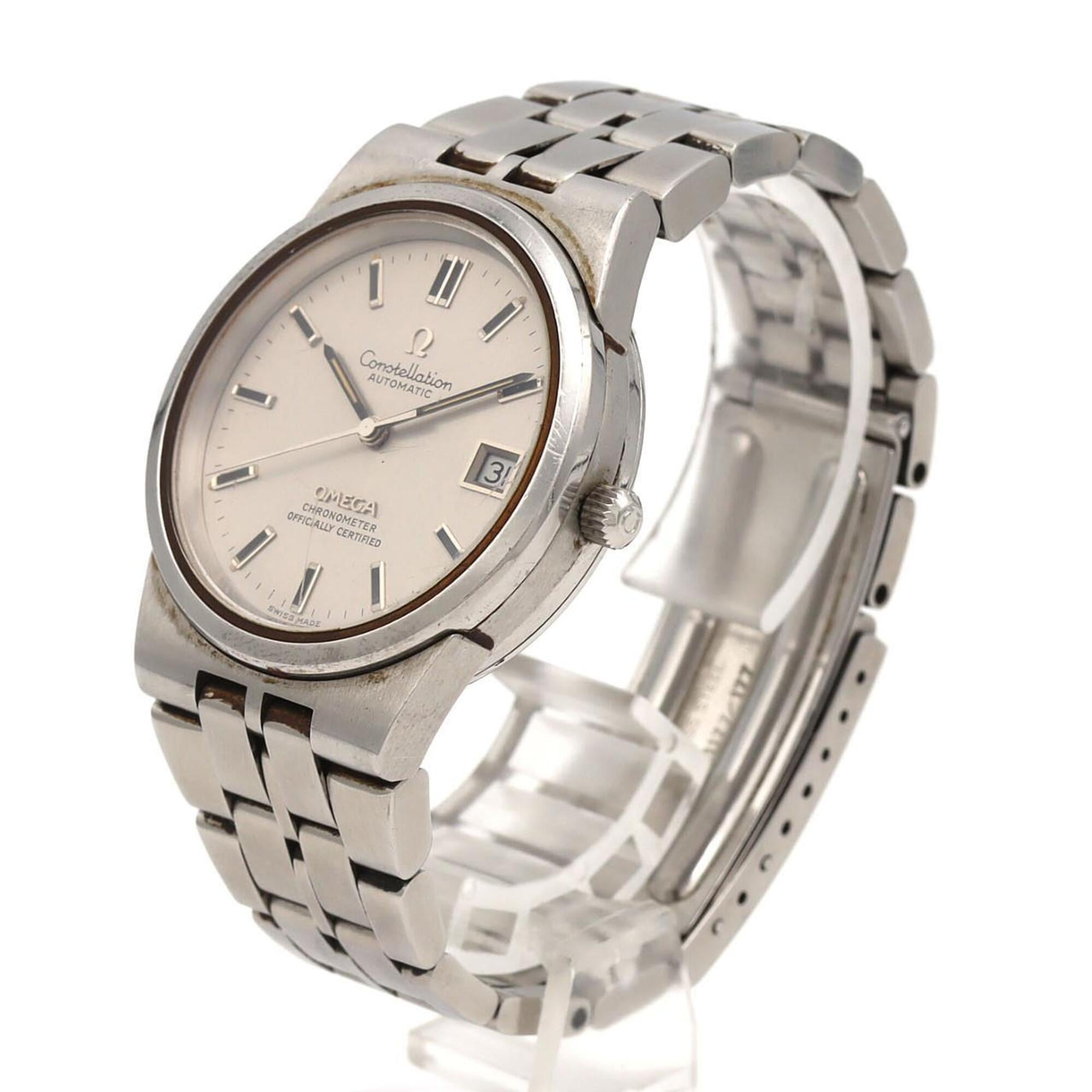 Omega Constellation GZl1j1mz Silver Dial 35mm Watch