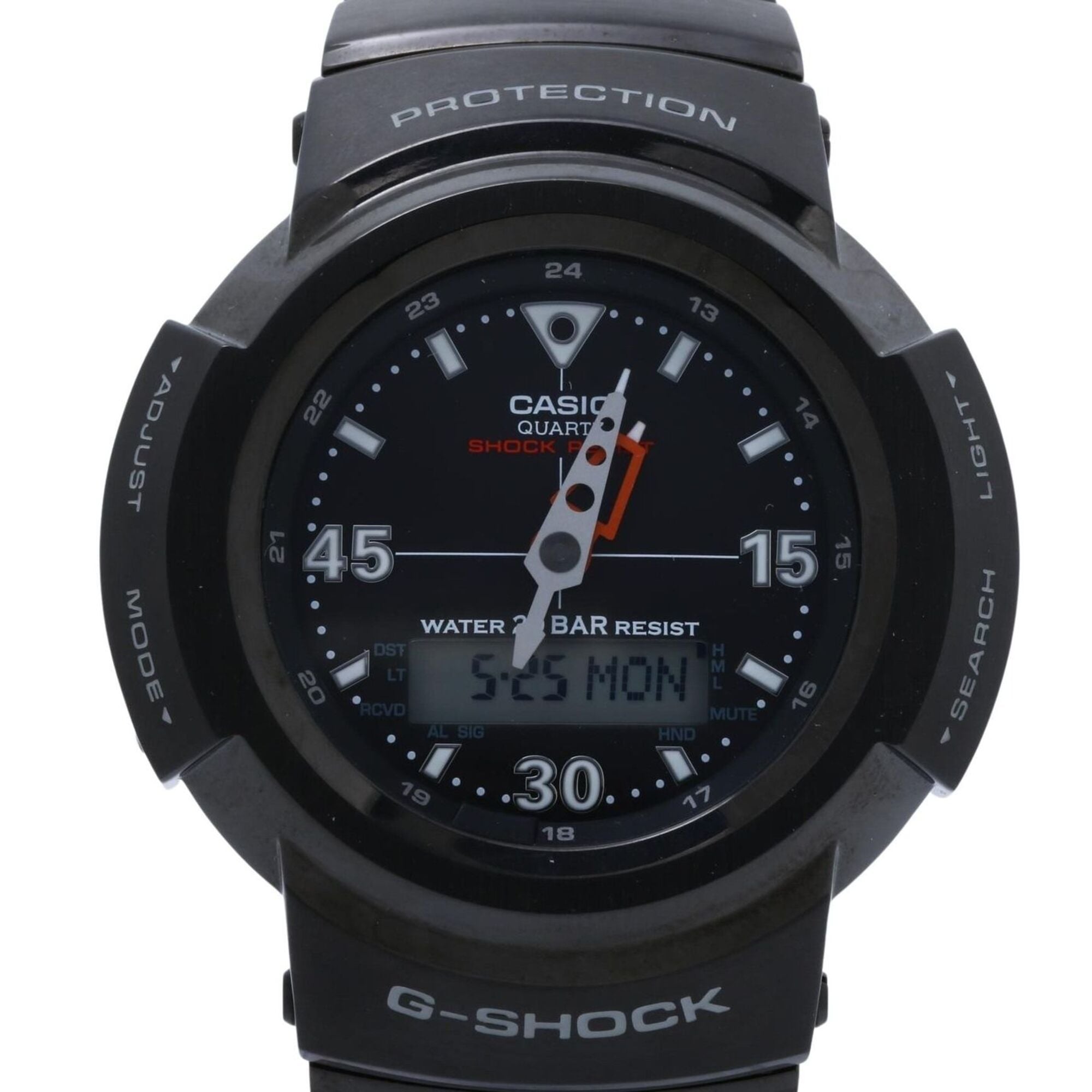 CASIO G-SHOCK FULL METAL AW-500 SERIES AWM-500-1AJF Black Stainless Steel Men's Watch