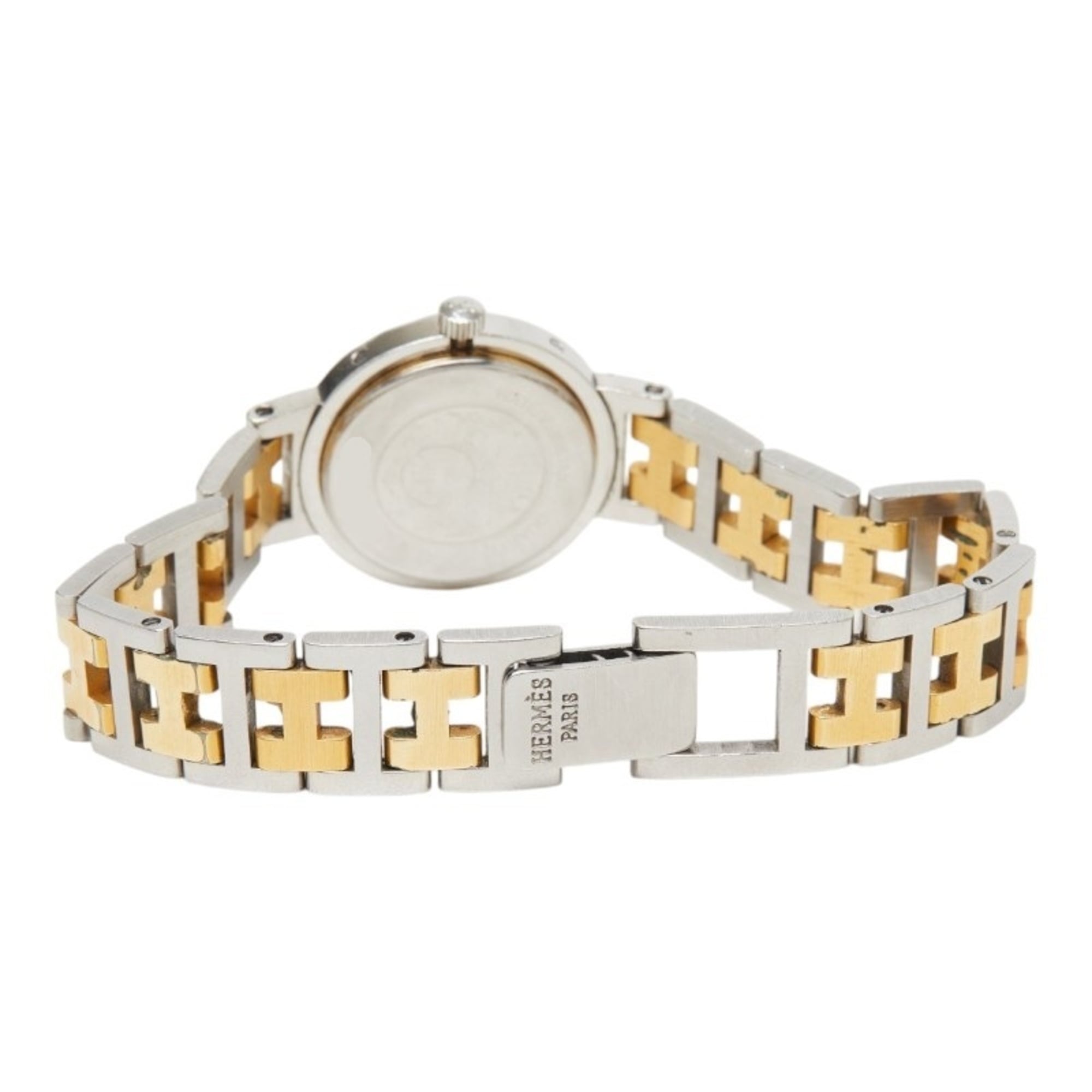 Hermes Clipper CL3.240 Beige Dial 24mm Watch