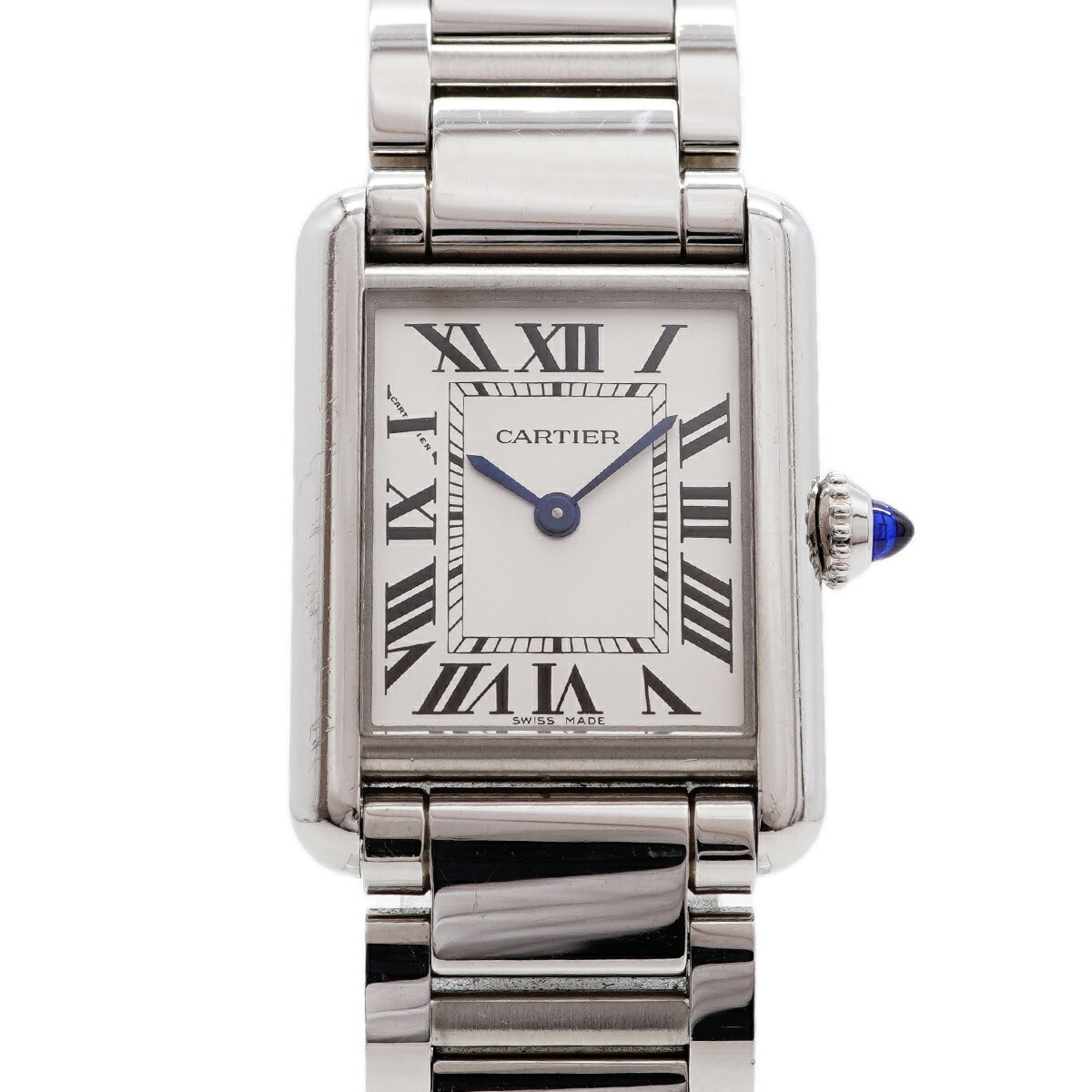 Cartier Tank Must SM WSTA0051 Silver Dial 22mm Watch