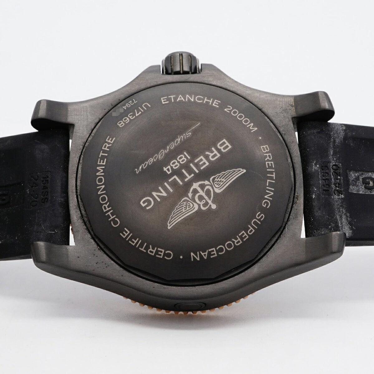 Breitling Superocean U17368 Black Dial 46mm Watch