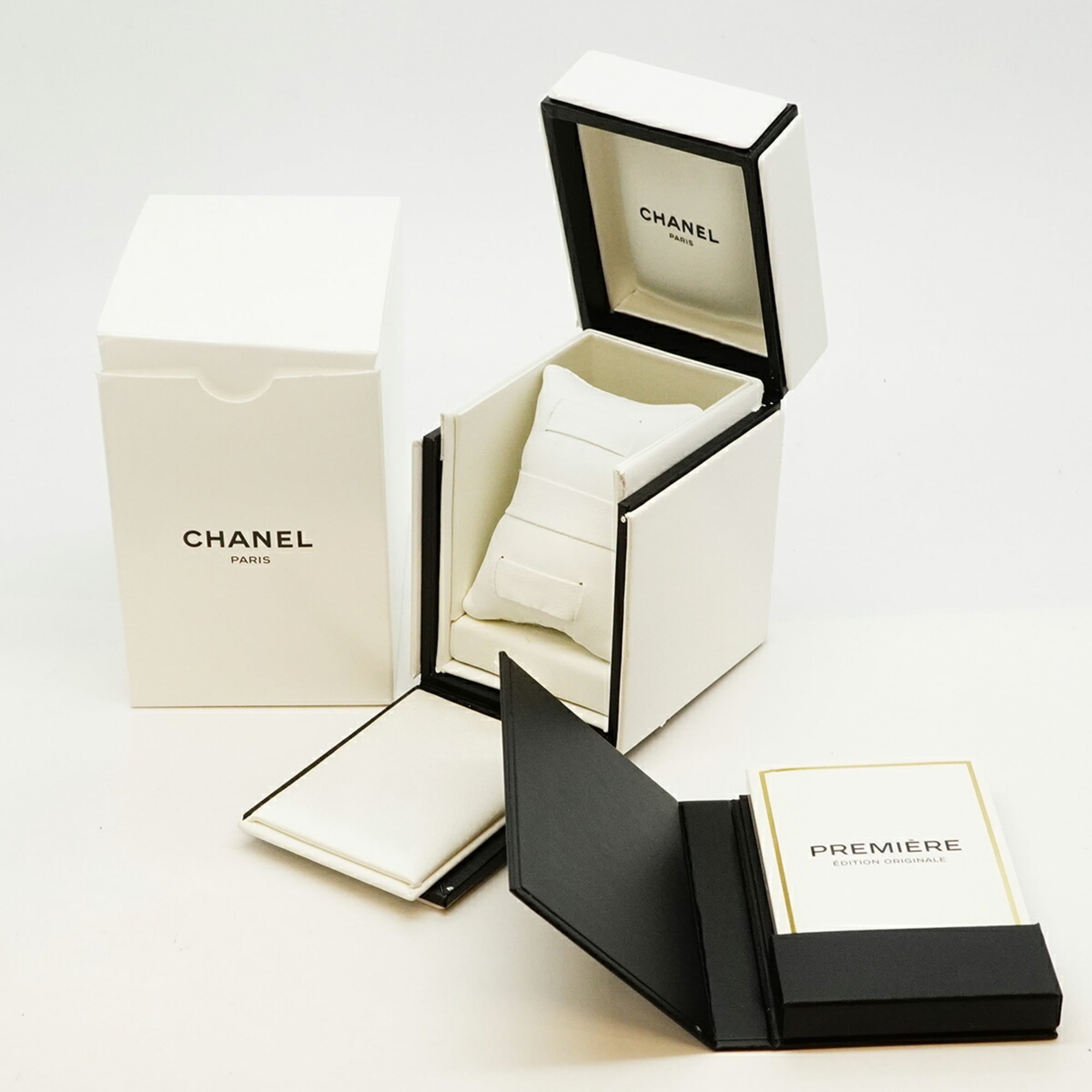 Chanel Premiere H6951 Black Dial 20mm Watch
