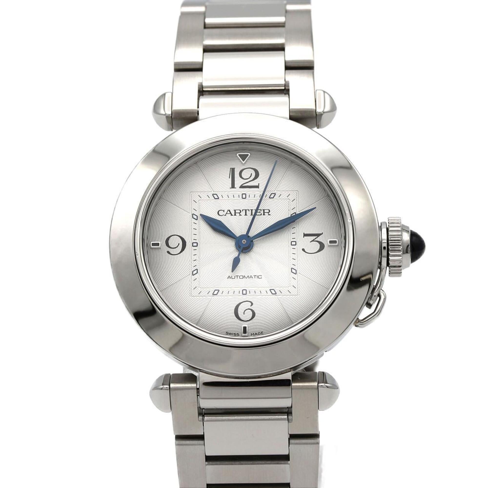 Cartier Pasha de WSPA0013 Silver Dial 35mm Watch
