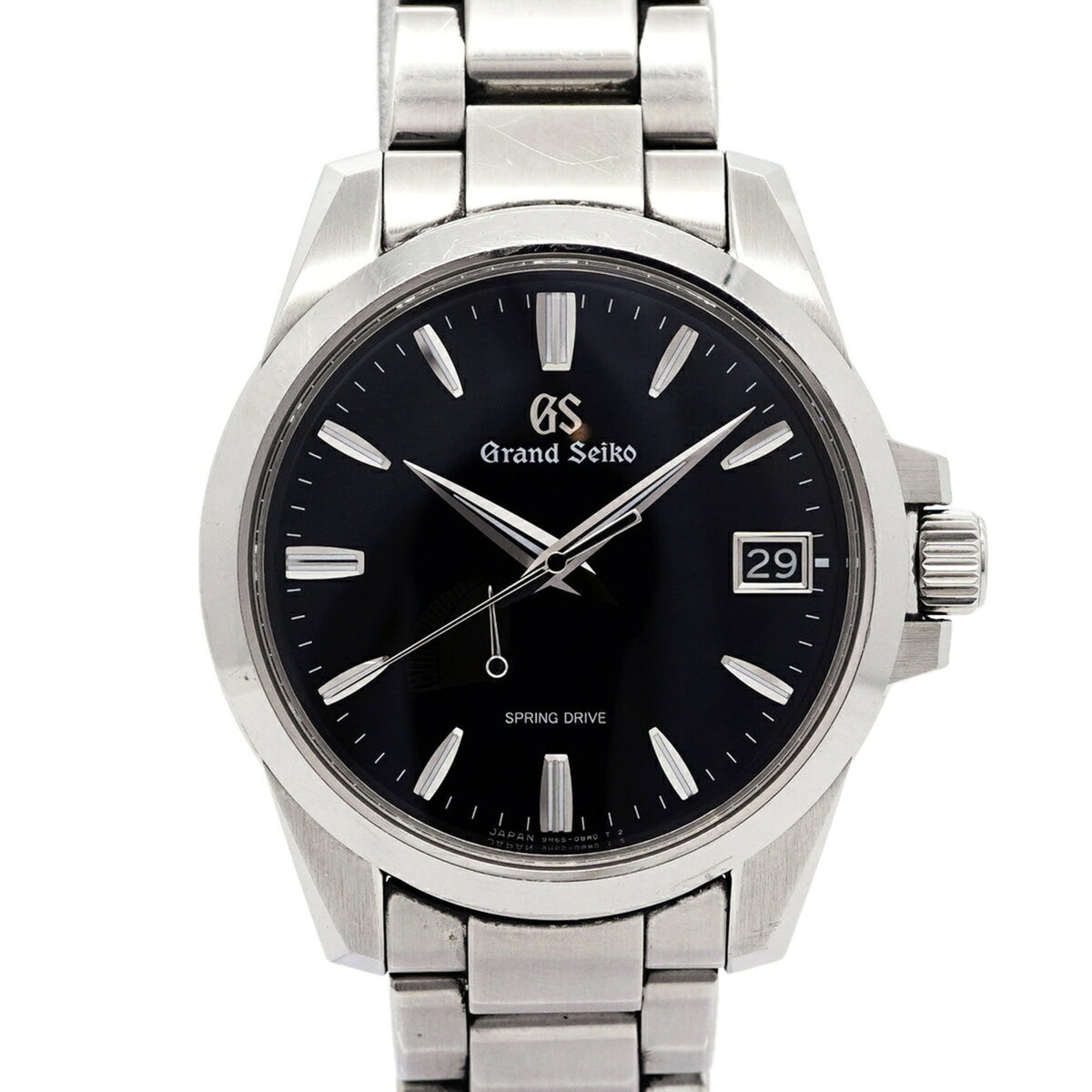 Grand Seiko Grand Heritage Collection Spring Drive SBGA227/9R65-0AG1 Black Dial 39mm Watch