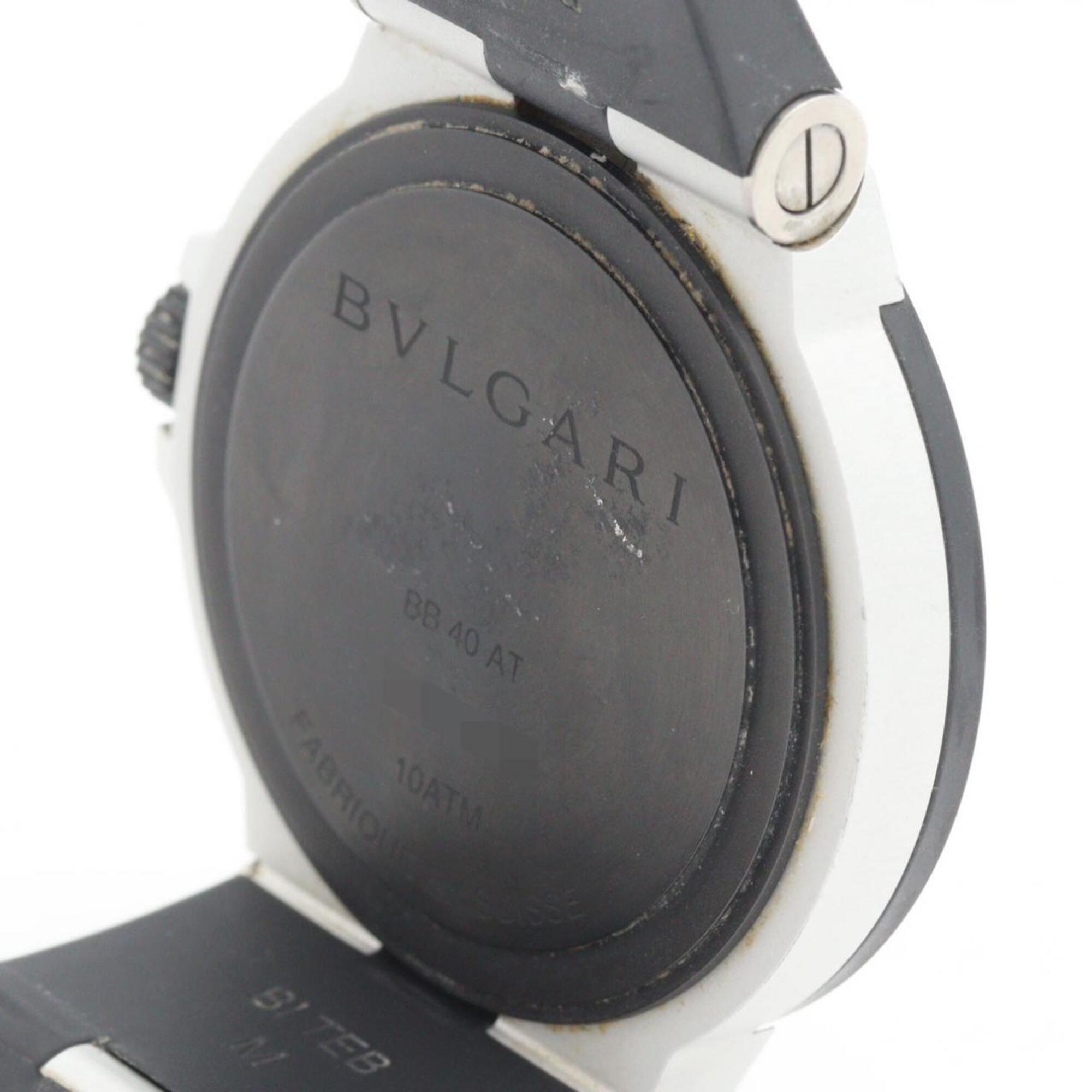 Bvlgari Bulgari Aluminum BB40AT/103445 Black Dial 40mm Watch