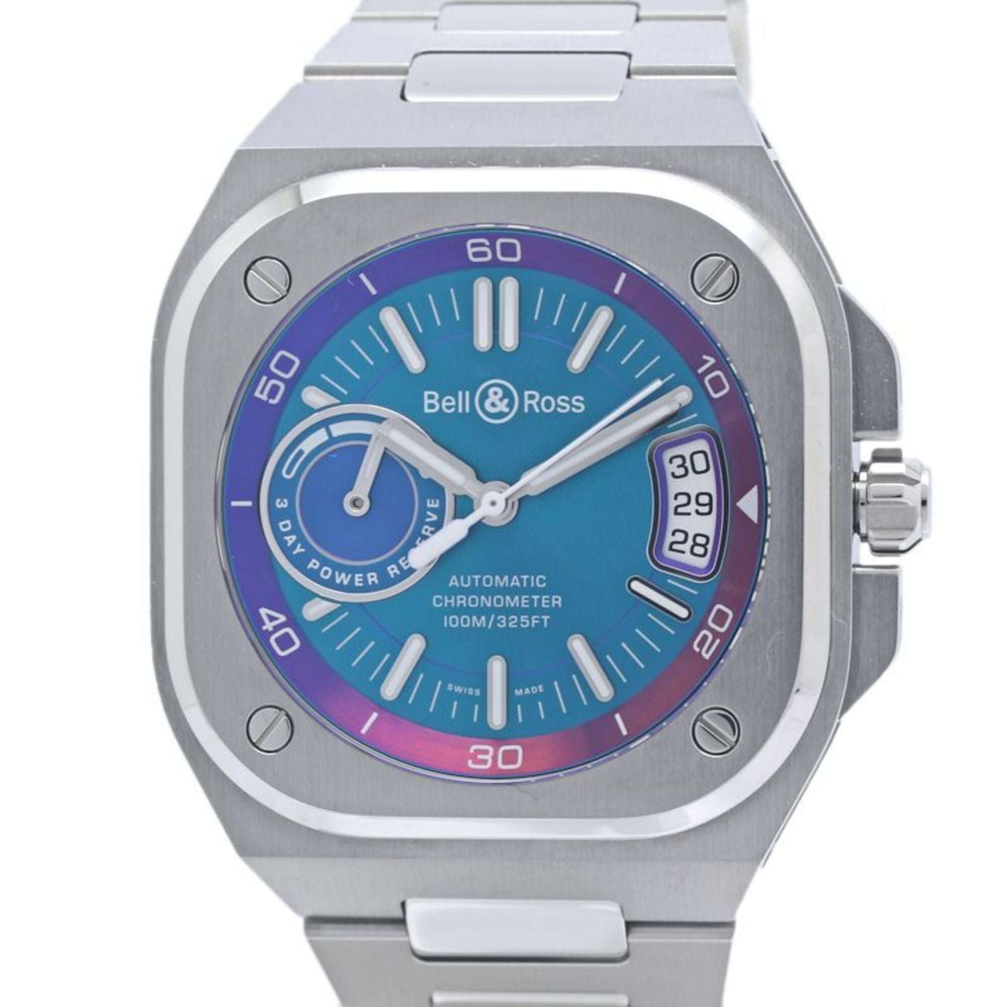 Bell & Ross BR-X5 Iridescent Boutique Limited Edition BRX5R-IRS-ST SST Men's Watch SS 40343