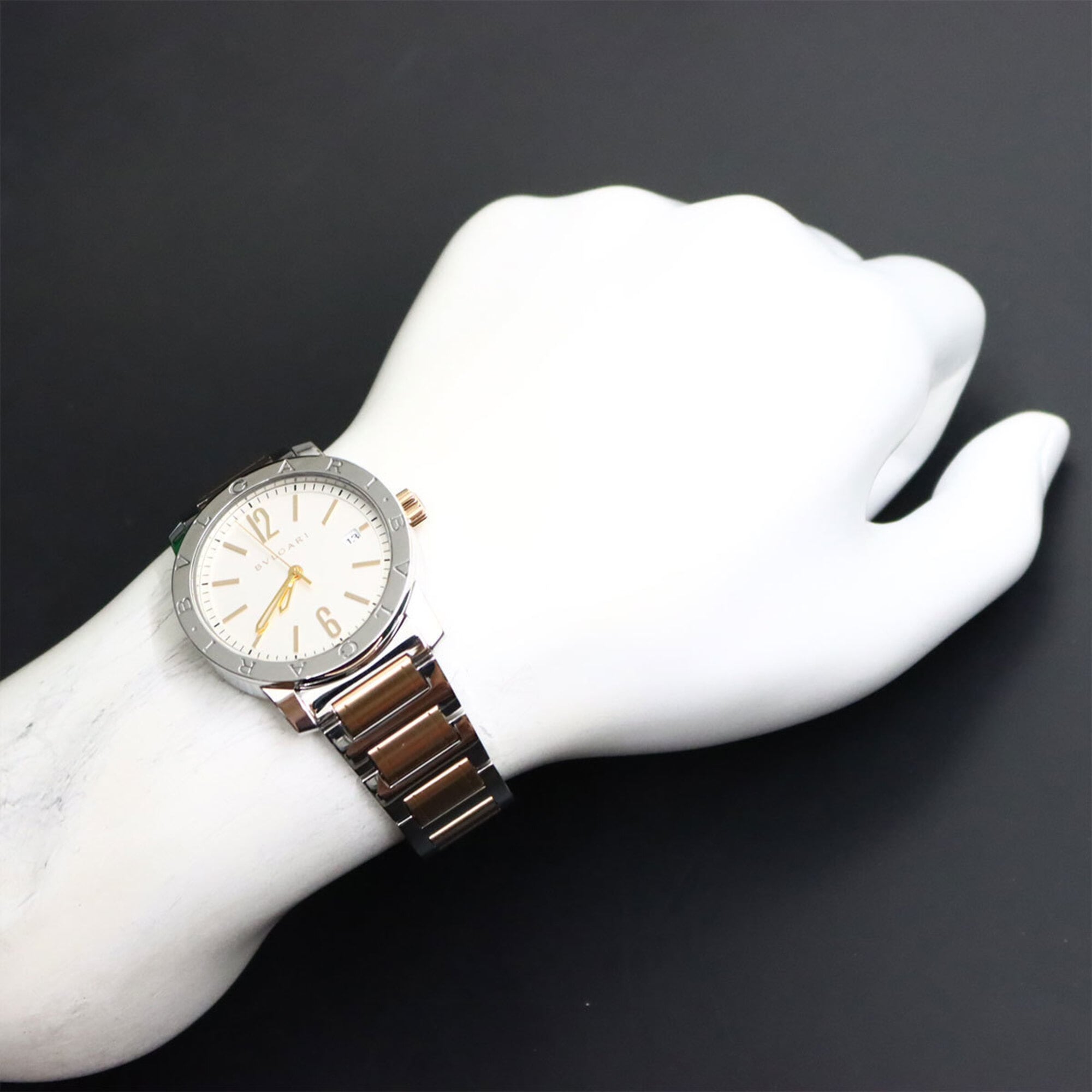 Bvlgari BB39S Silver Dial 39mm Watch