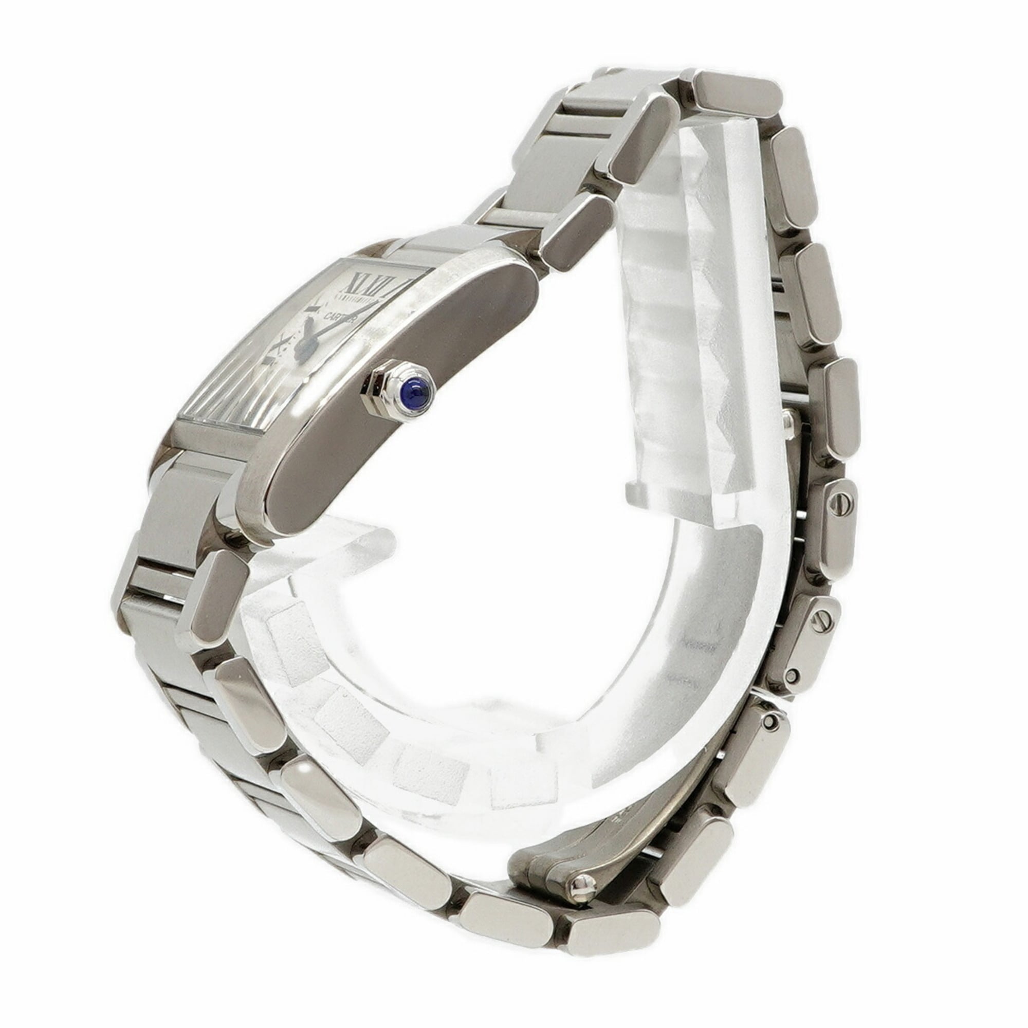 Cartier Tank Française SM W51008Q3 Ivory Dial Women's Watch