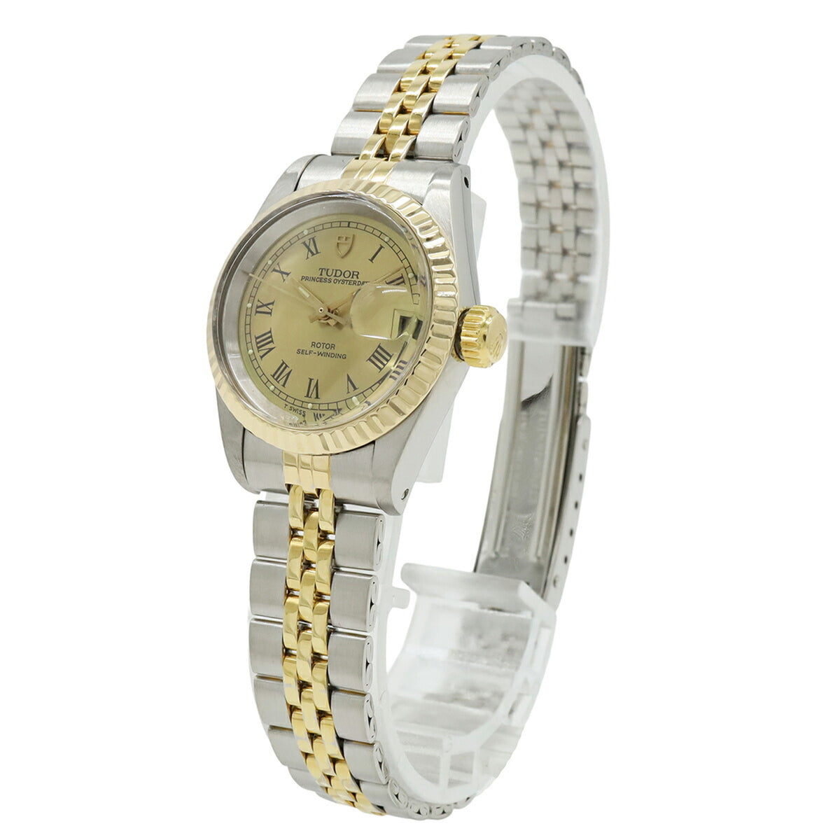Montre Tudor Princess Oysterdate Champagne avec cadran de 25 mm
