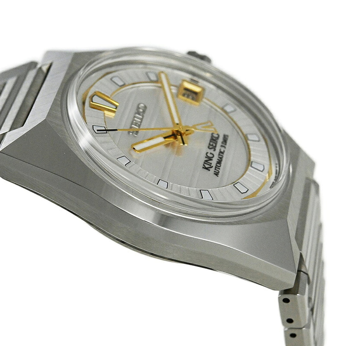 Seiko King Seiko VANAC SDKV005 Silber Zifferblatt 41 mm Uhr